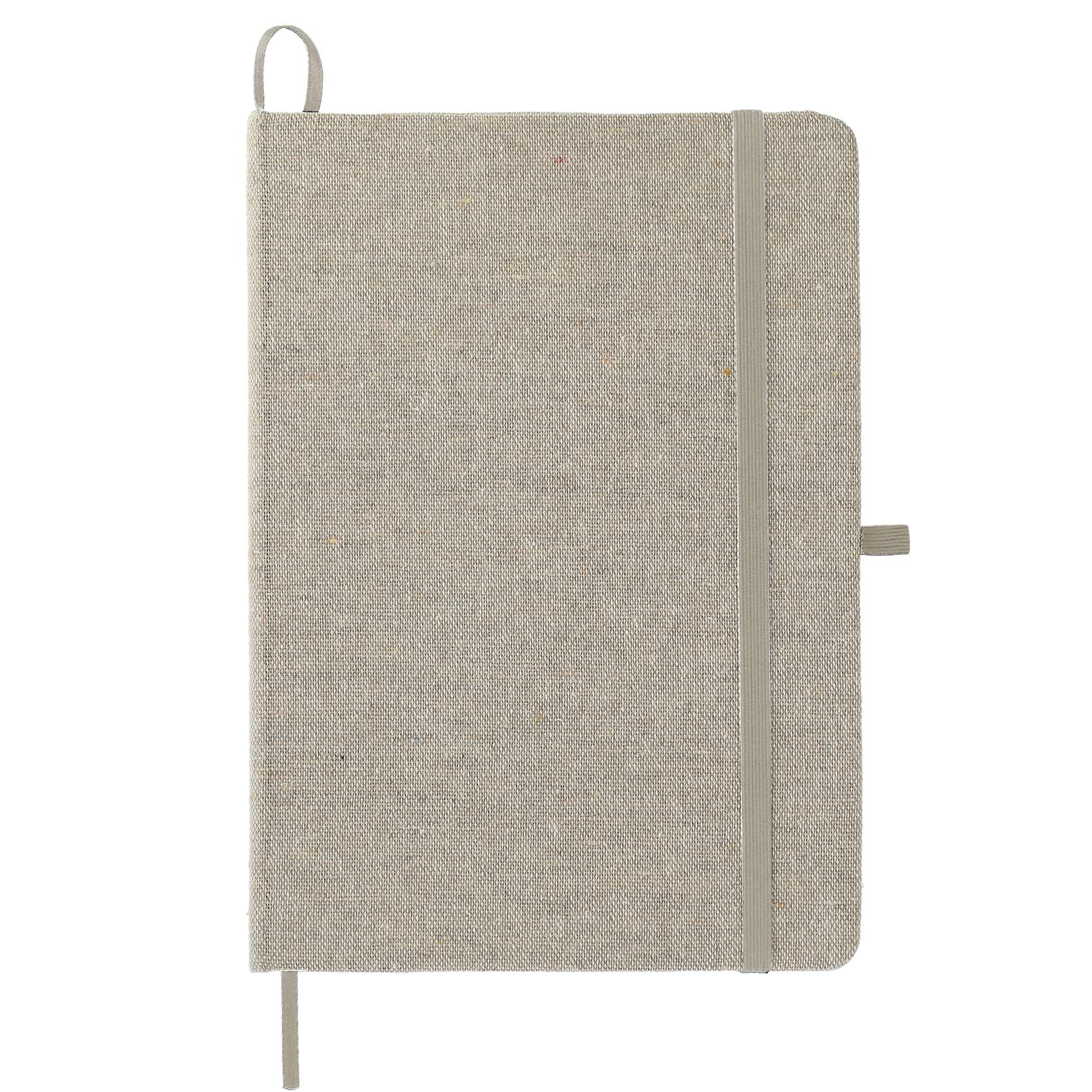FSC® Mix 5" x 7" Recycled Cotton Bound Notebook 30
