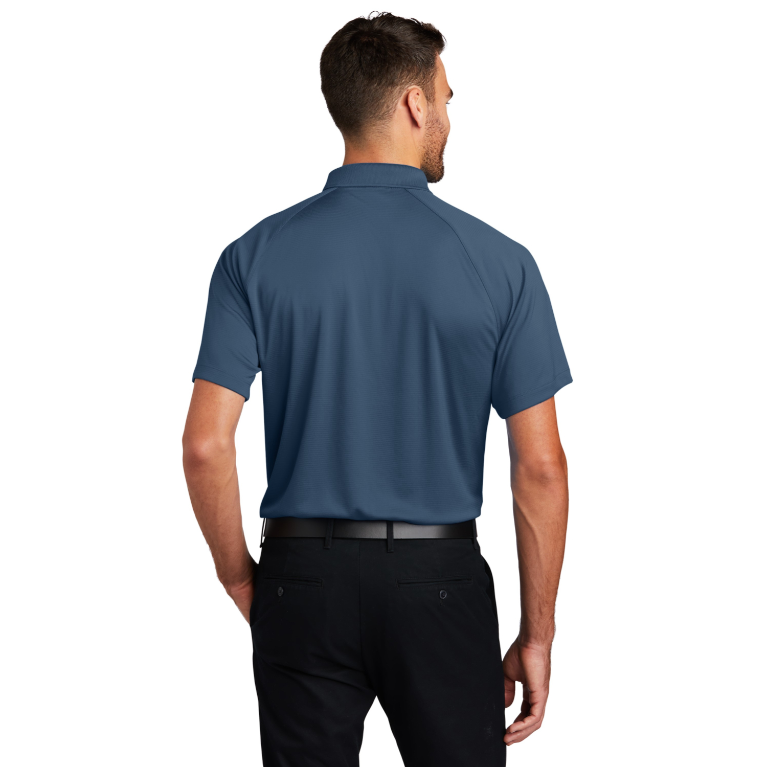 Port Authority Crossover Raglan Polo w/ Screen Print 5 oz. 4
