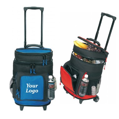 Deluxe Ripstop Rolling Cooler w/removable Liner 2