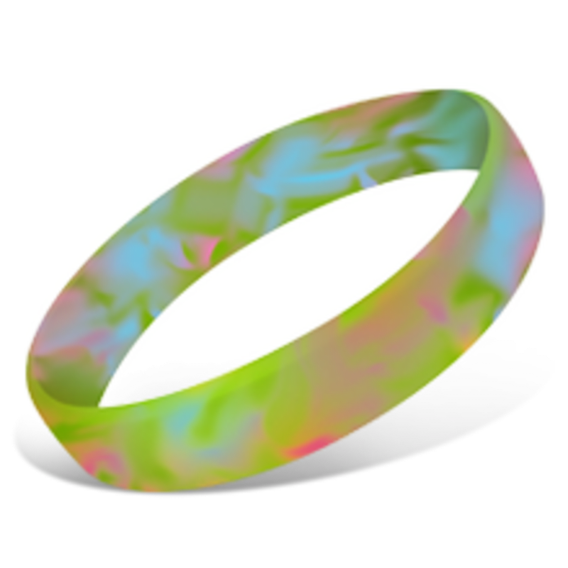1 Inch Full Color Printed Wristbands 102