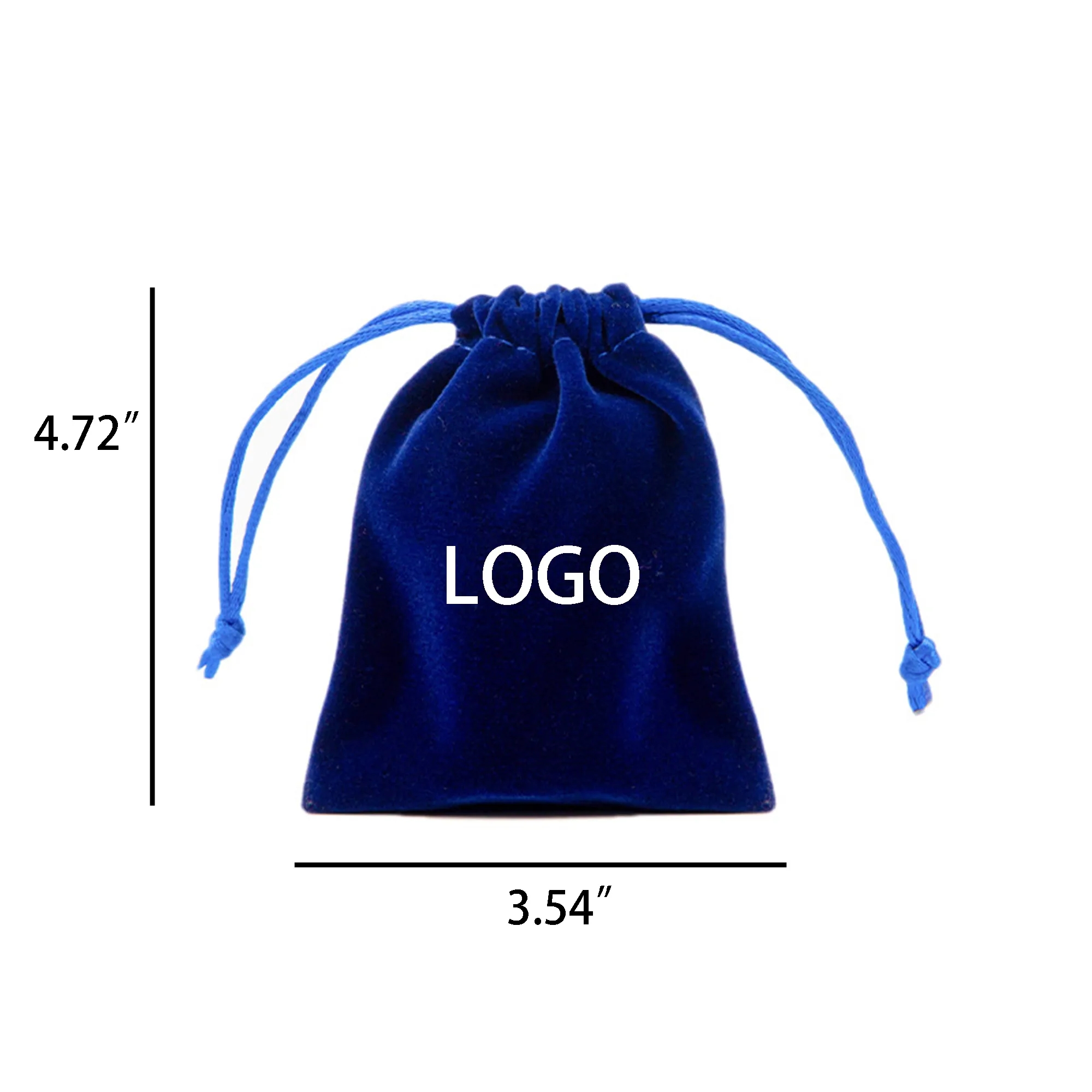 Flannel Gift Drawstring Bag 1