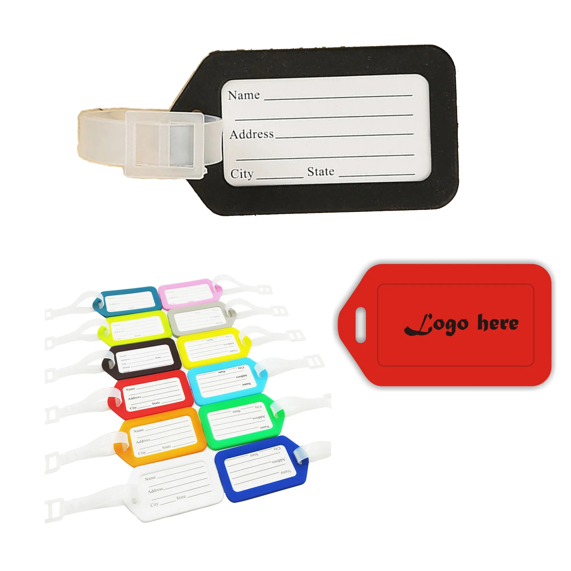 Plastic Luggage Tags 3