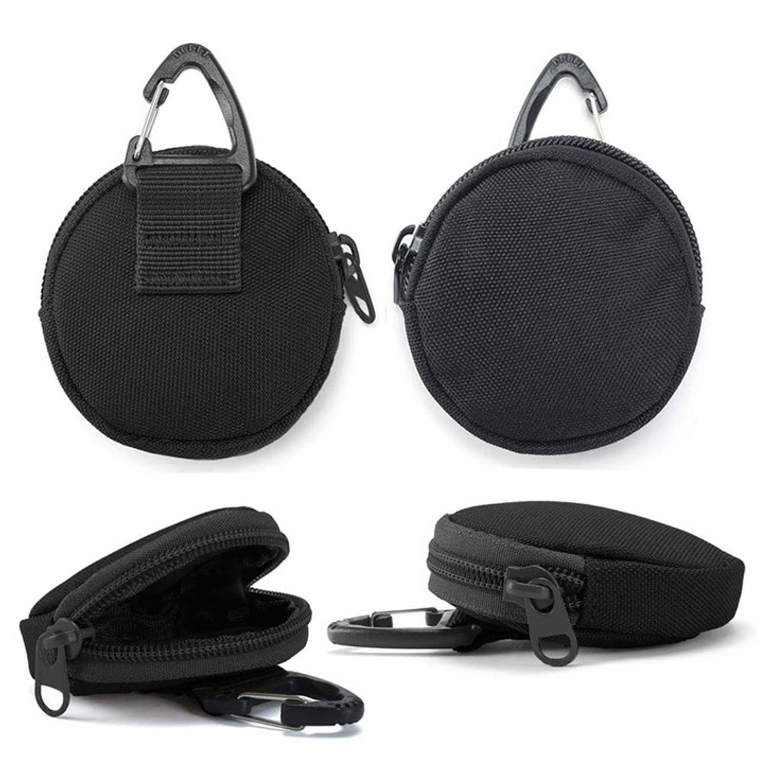 Nylon Tactical Bag Small Coin Purse Keychain 1