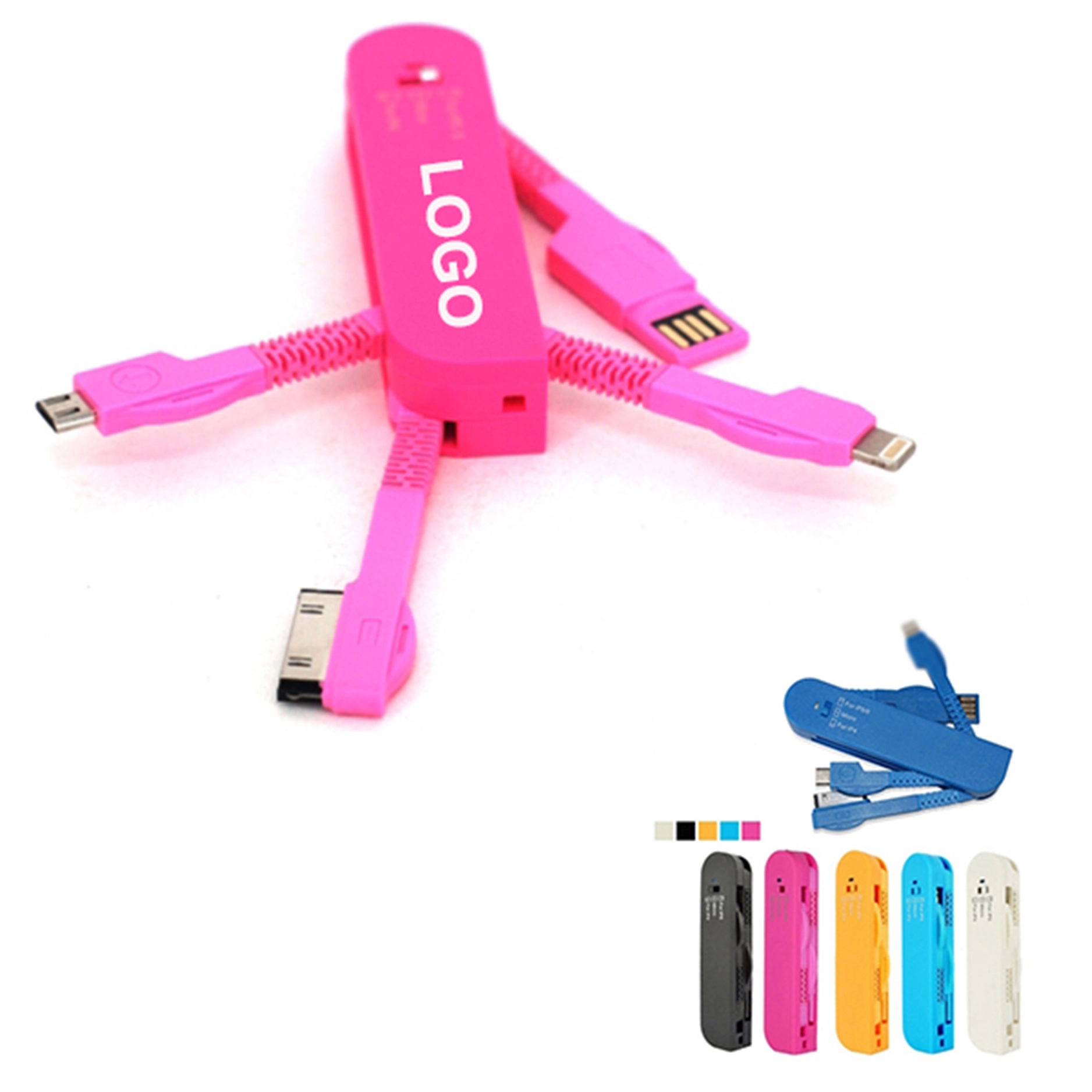 Swiss Knife Style Universal Charging Cable 1