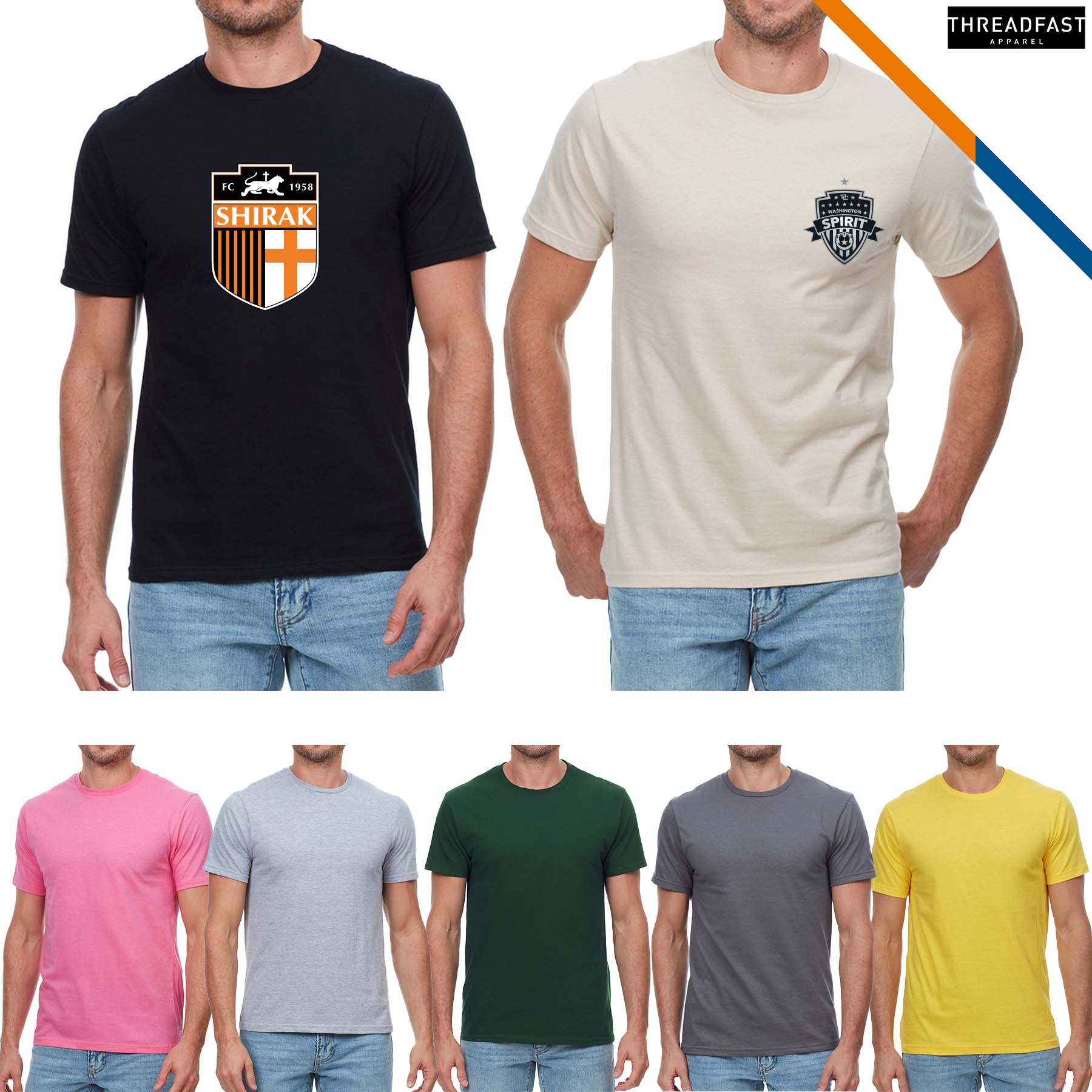 Threadfast Apparel® Unisex Cotton T-Shirt 1