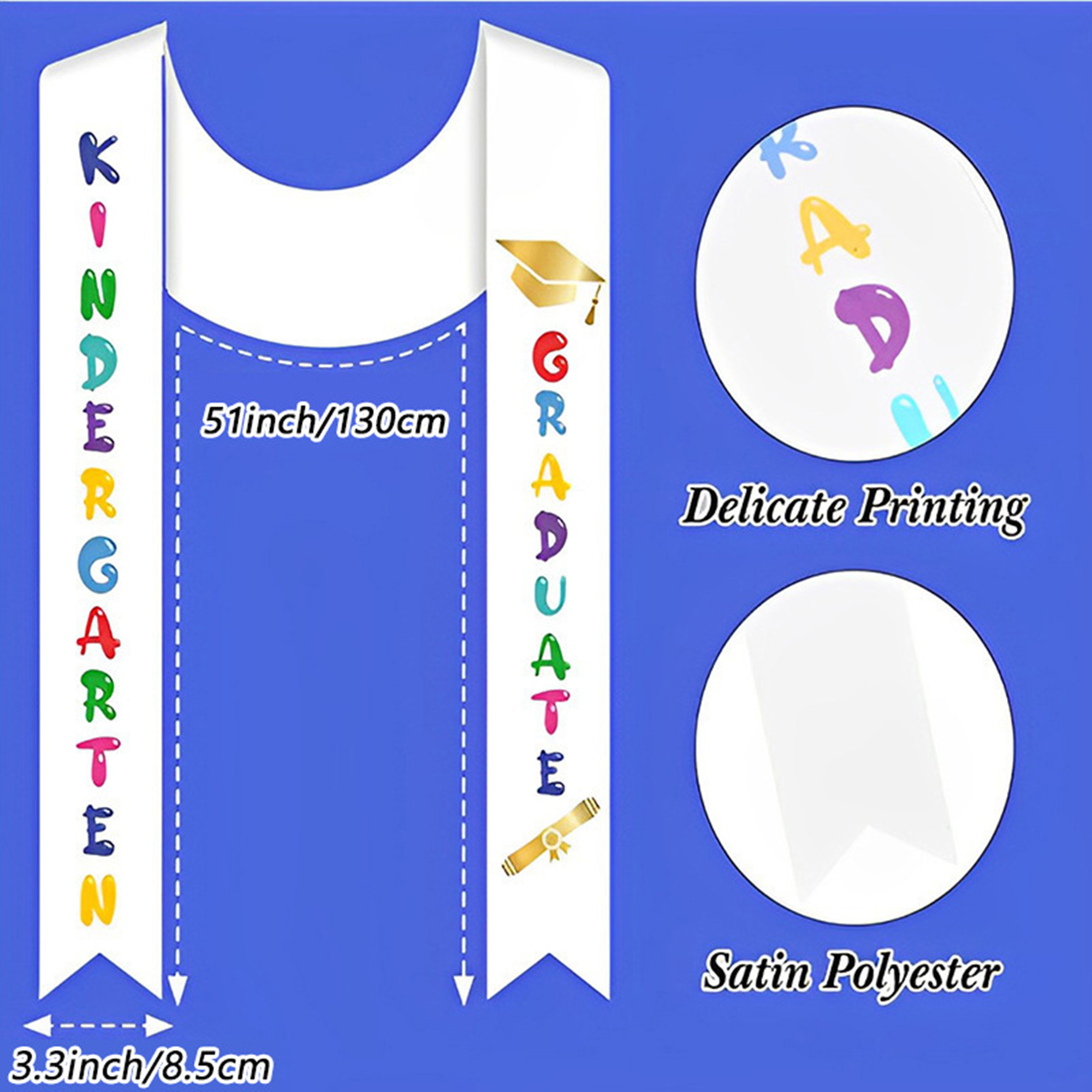 Graduation Stole For Kindergarten 5