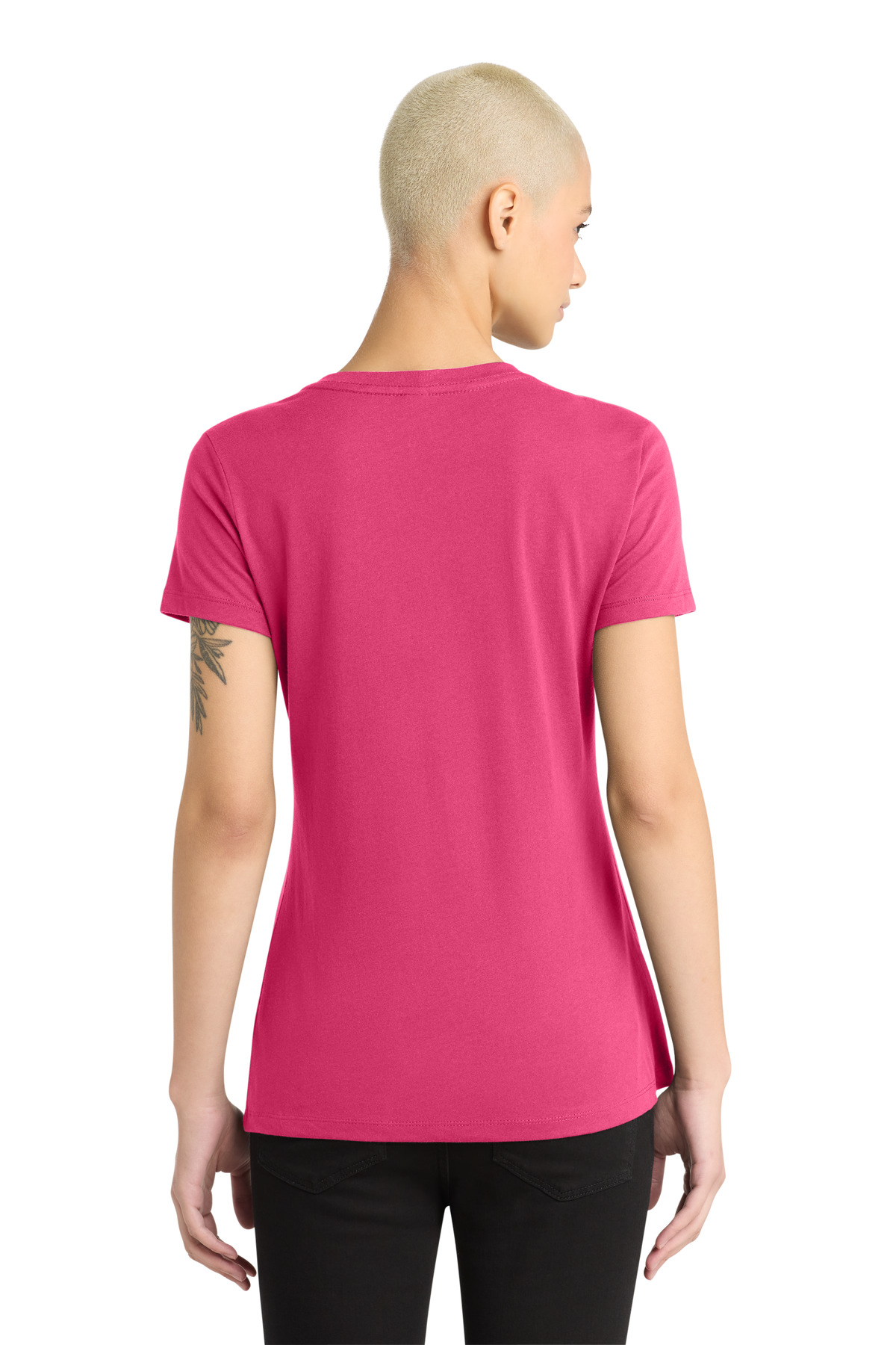 District - Women's Perfect Weight V-Neck Tee. DM1170L 9