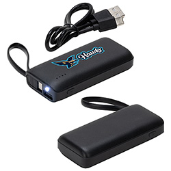 Chancellor 5000mAh Power Bank with USB-C Built-in Cable 10