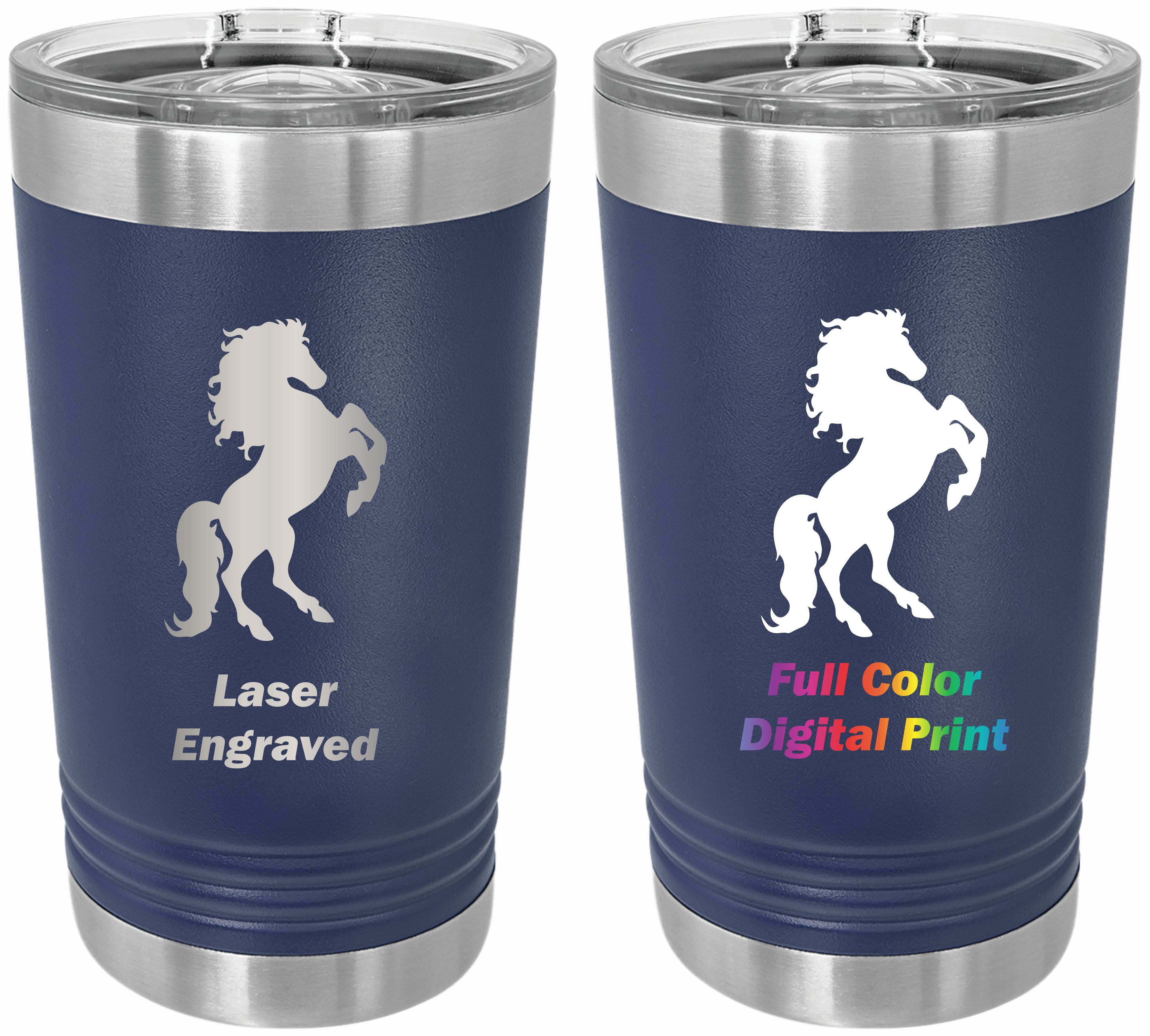 Polar Camel 16 Oz. Pint Tumbler w/Slider Lid