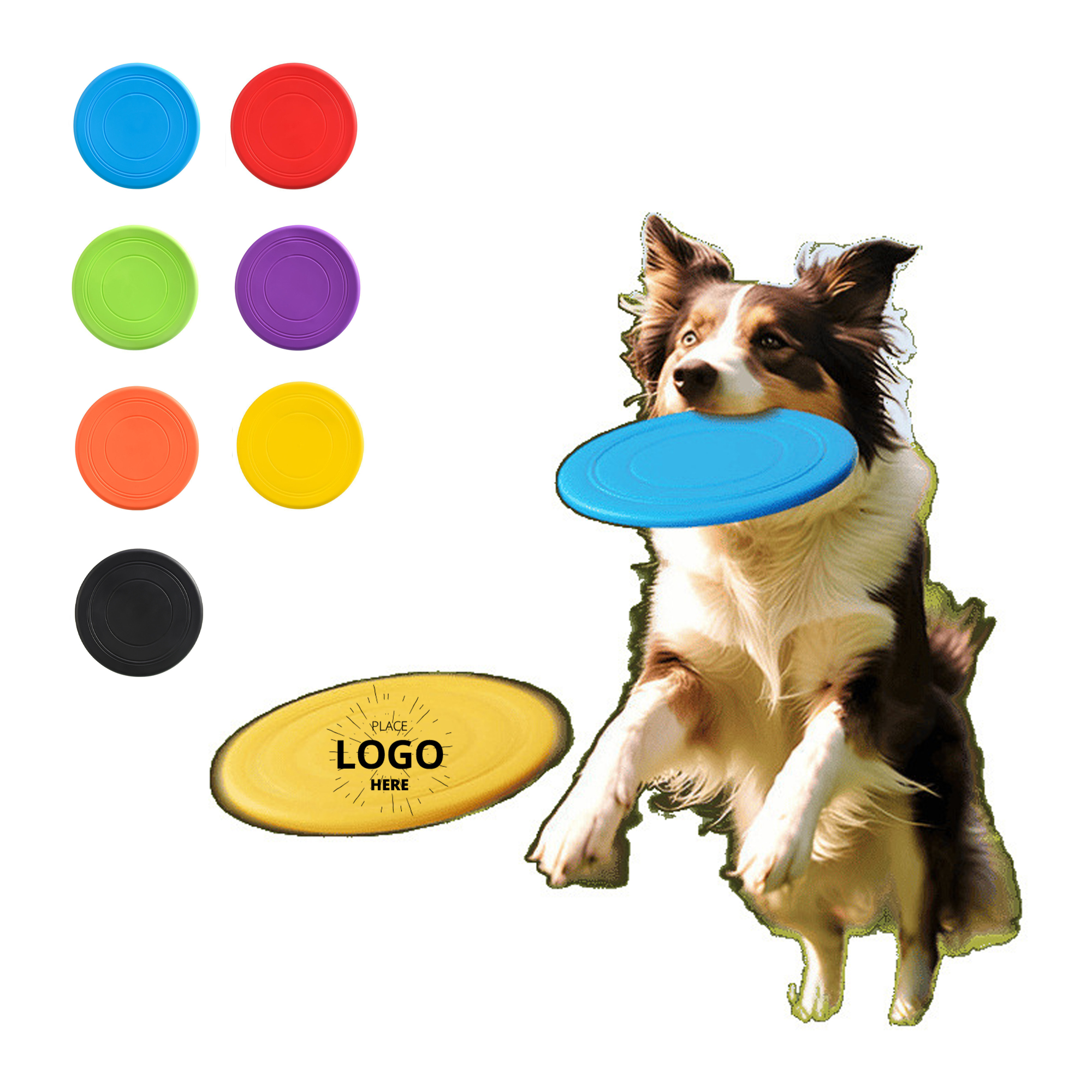Durable Dog Flying Discs Stress Relief Toys 2