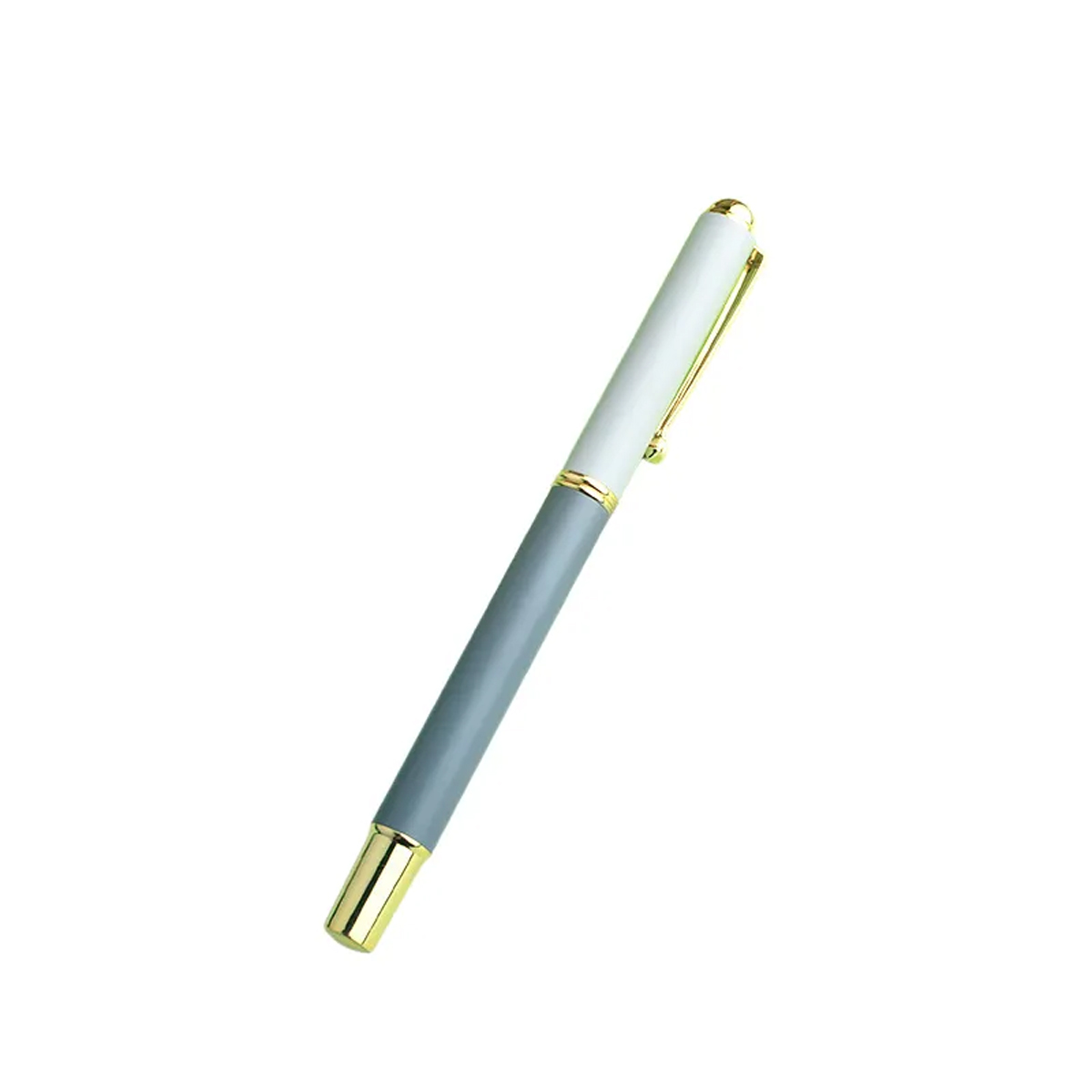 Elegant Stainless Fountain Pen with Polished Finish 1