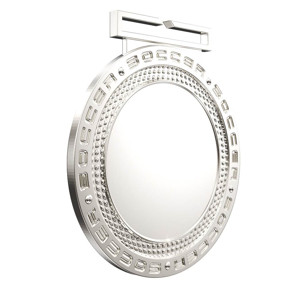 Soccer Dual Plated Medallion (3") 4