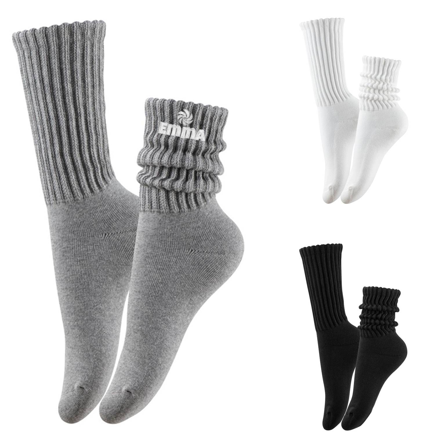 Women's Scrunch Crew Socks 4