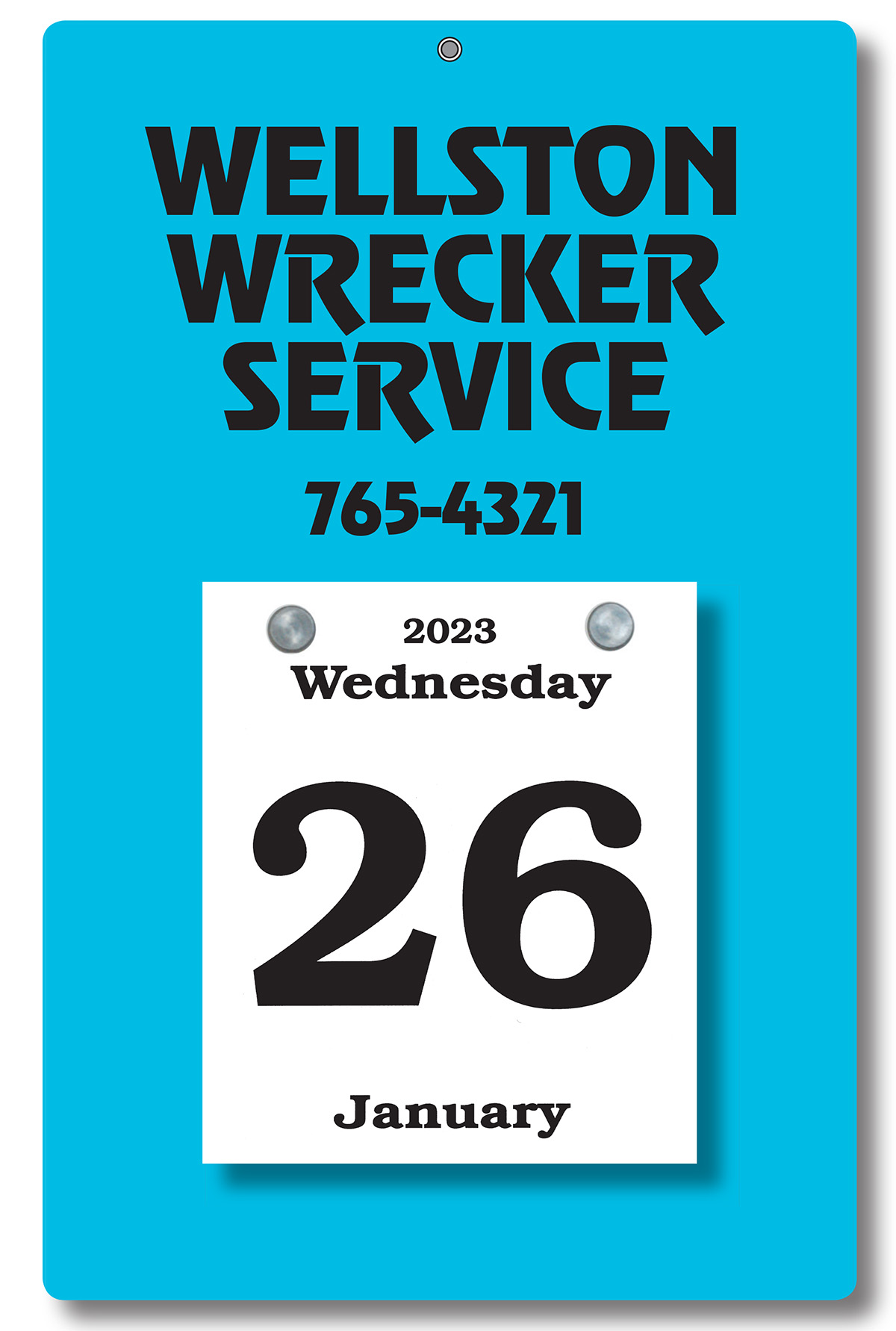 Daily Date Wall Calendar