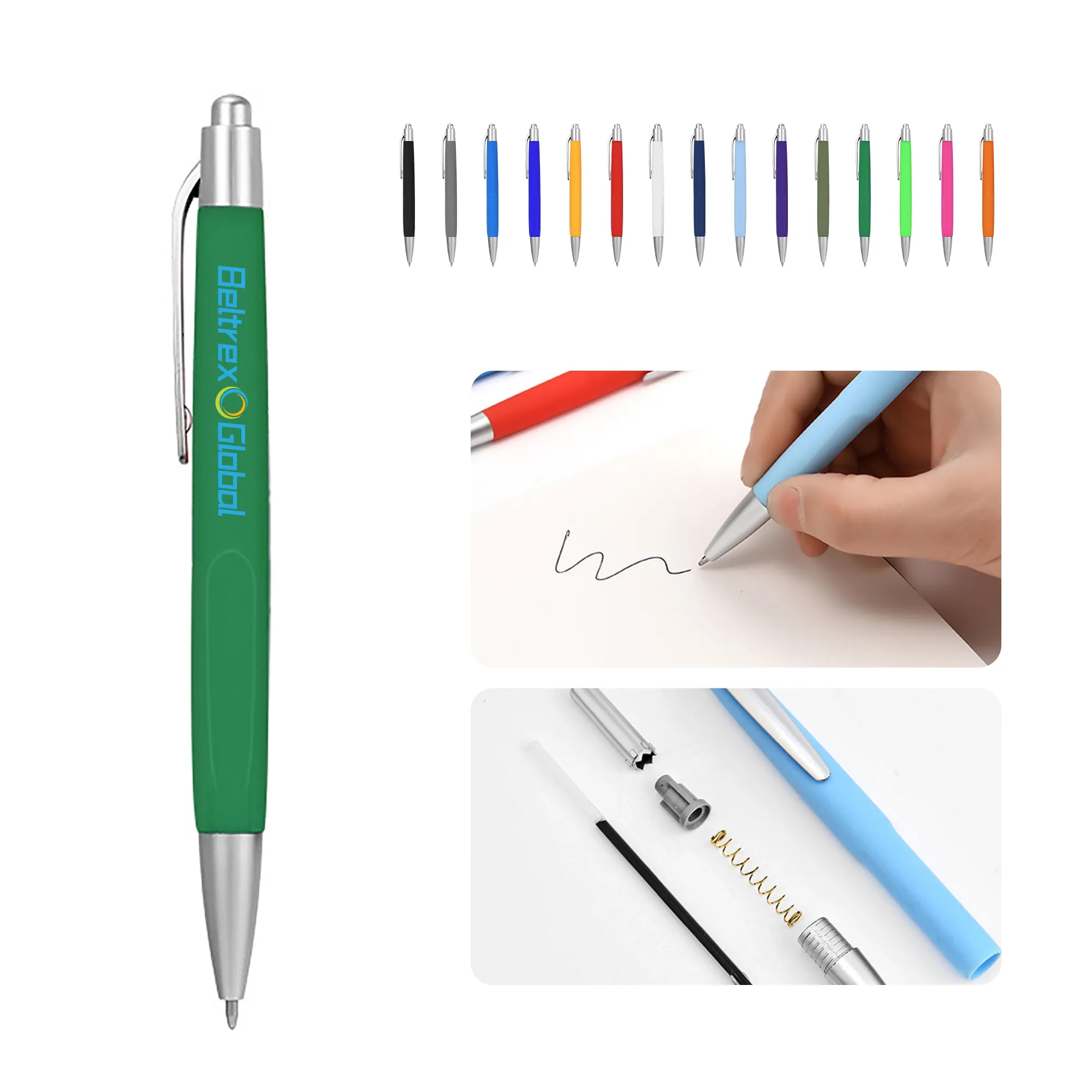 Click-Action Plastic Ballpoint Pen for Business Use 16