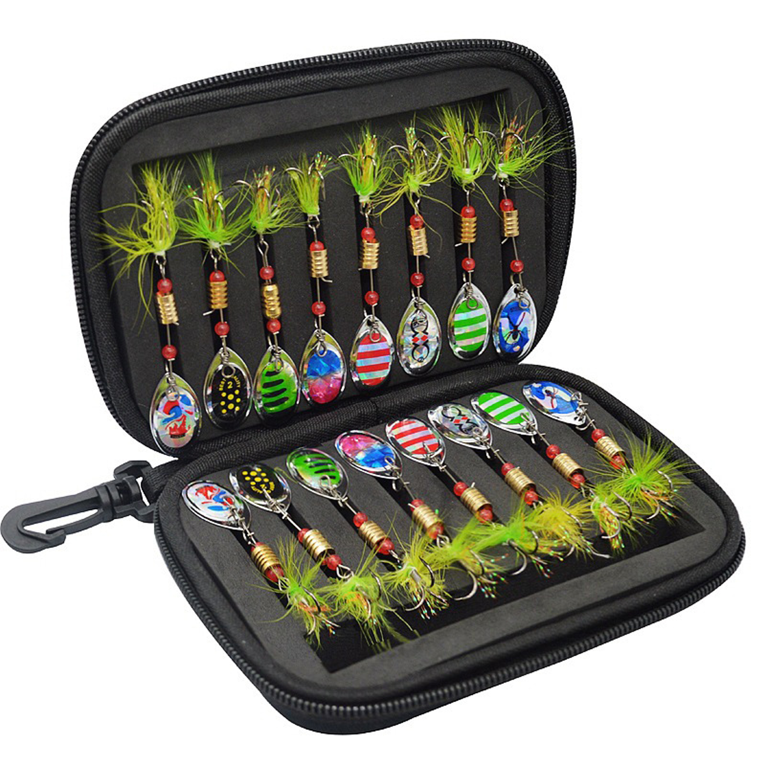 16pcs Fishing Spinner Bait 5