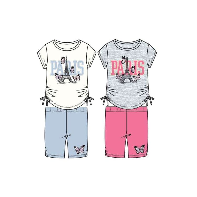 Girls' 2-Piece Short Sets - Size 7-16 1