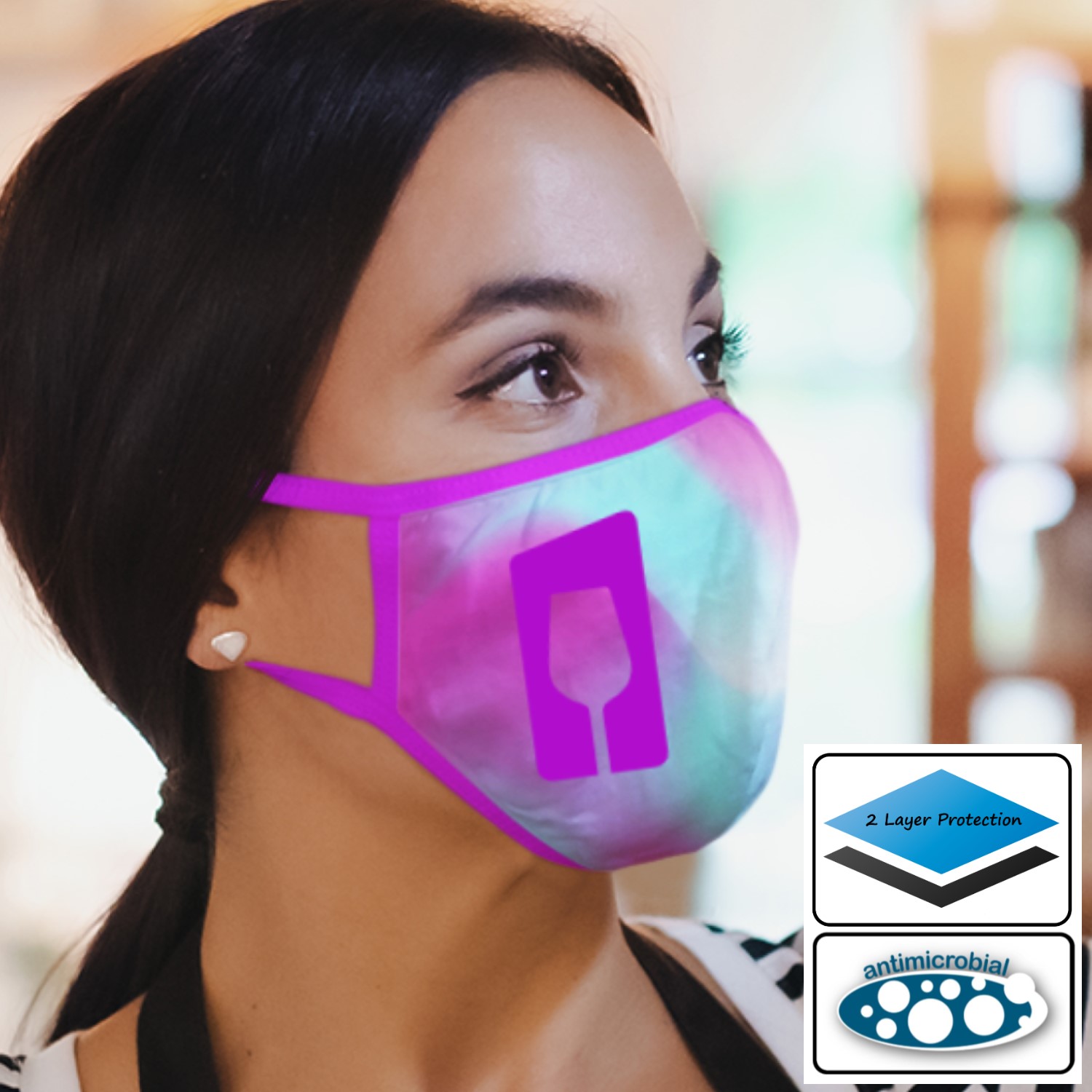 2-Ply Polycotton Reusable Face Mask 1