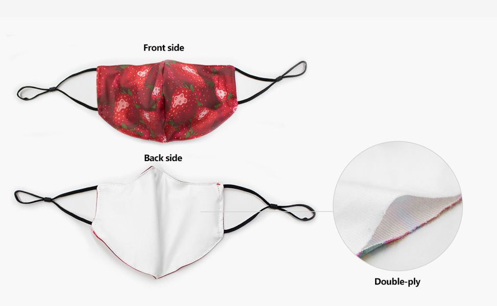 Custom Face Mask - PREMIUM 3-D Sublimation 2