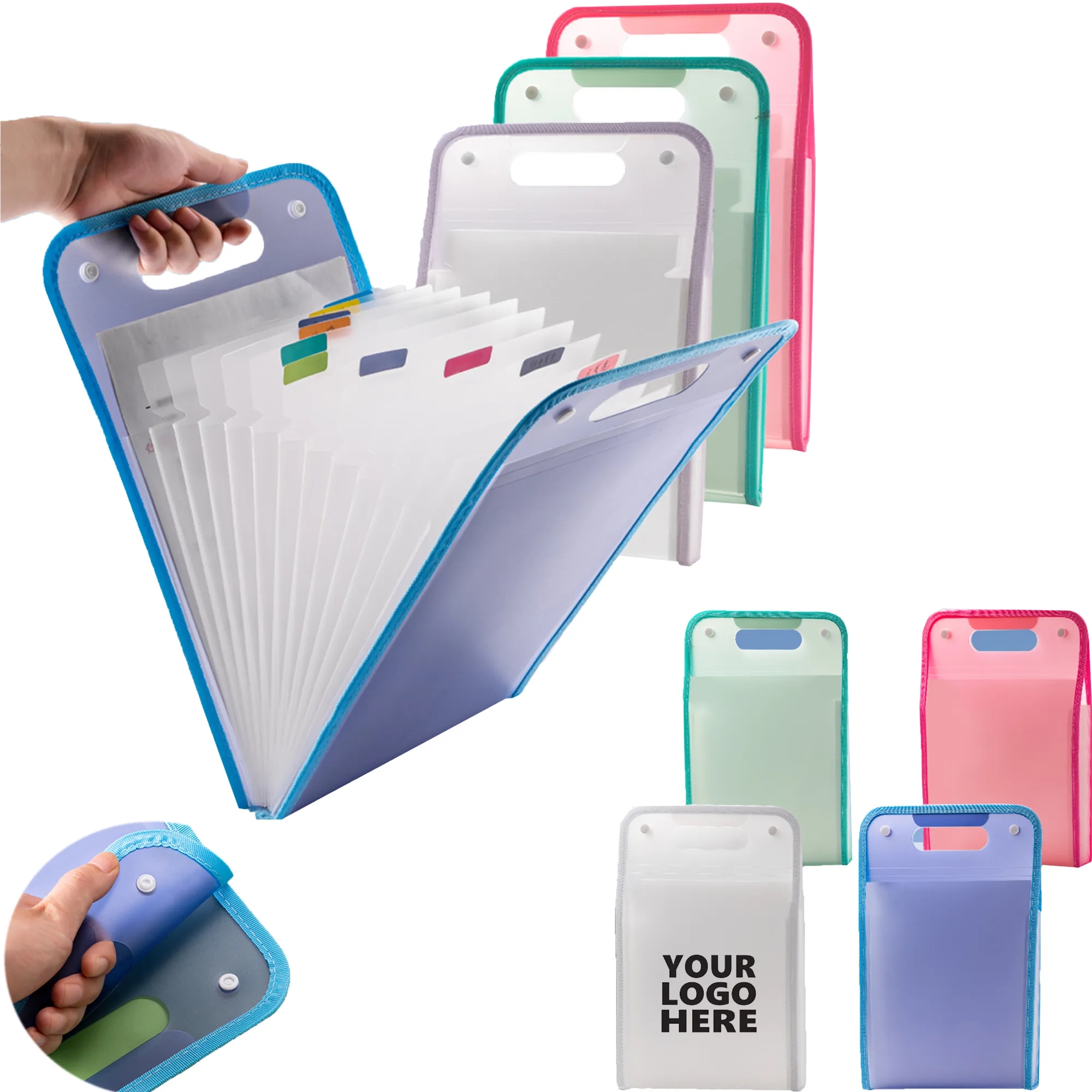 Portable A4 Large Capacity Multi-Layer Folder 1