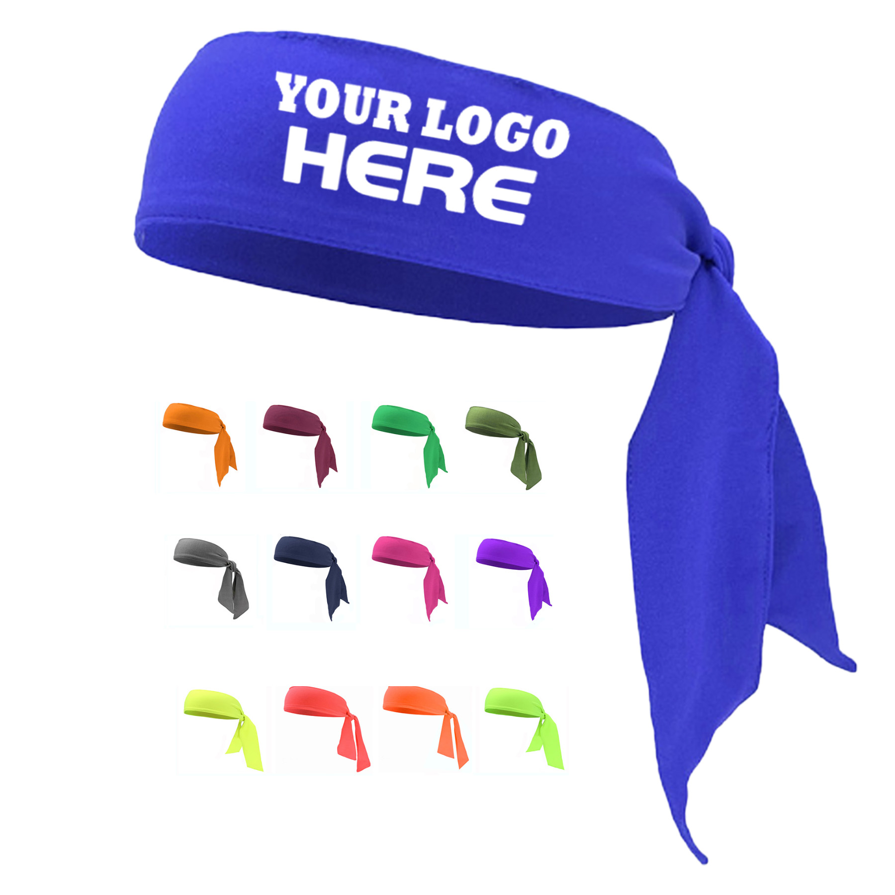Cooling Headband With Tails 2