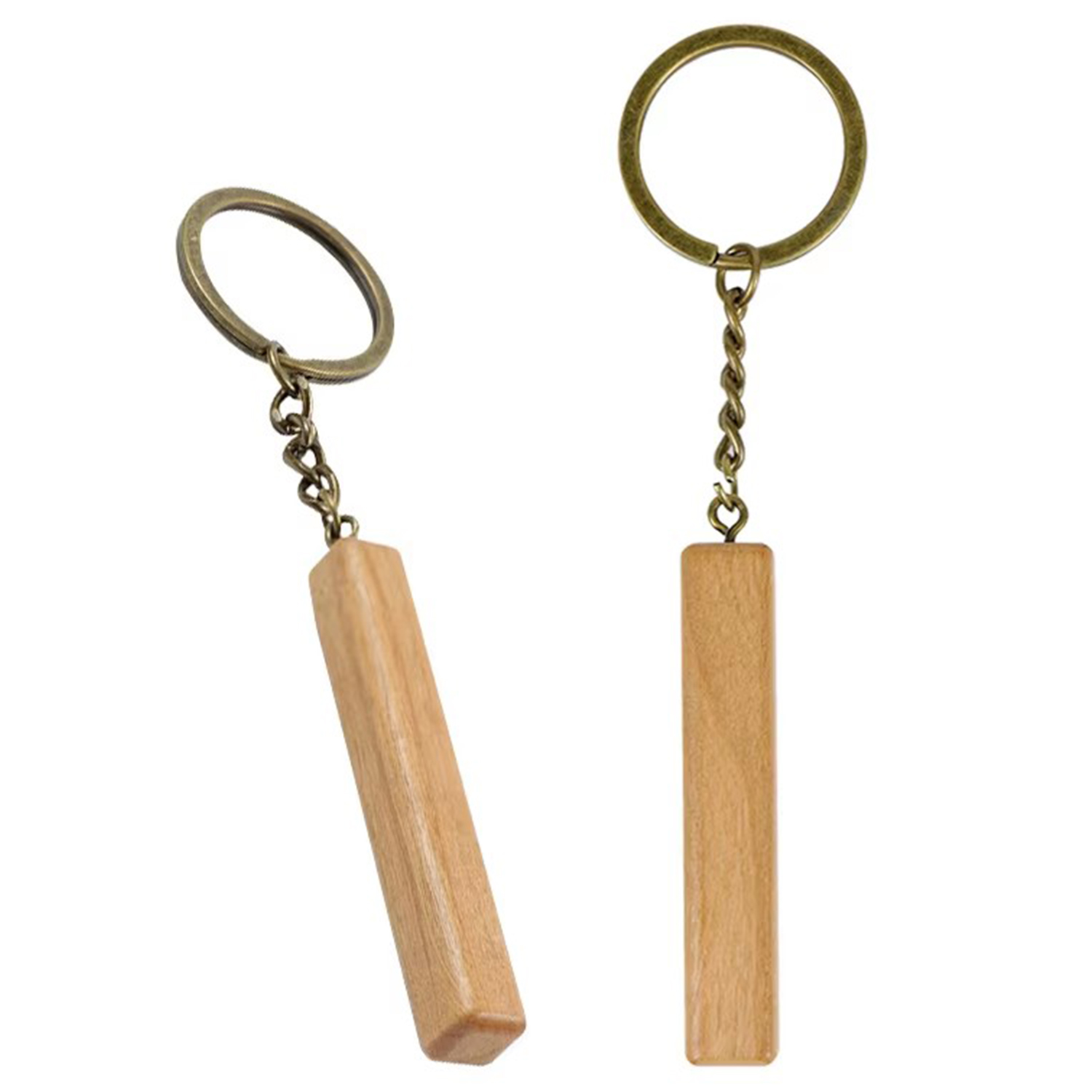 Wooden Stick Keychain 3
