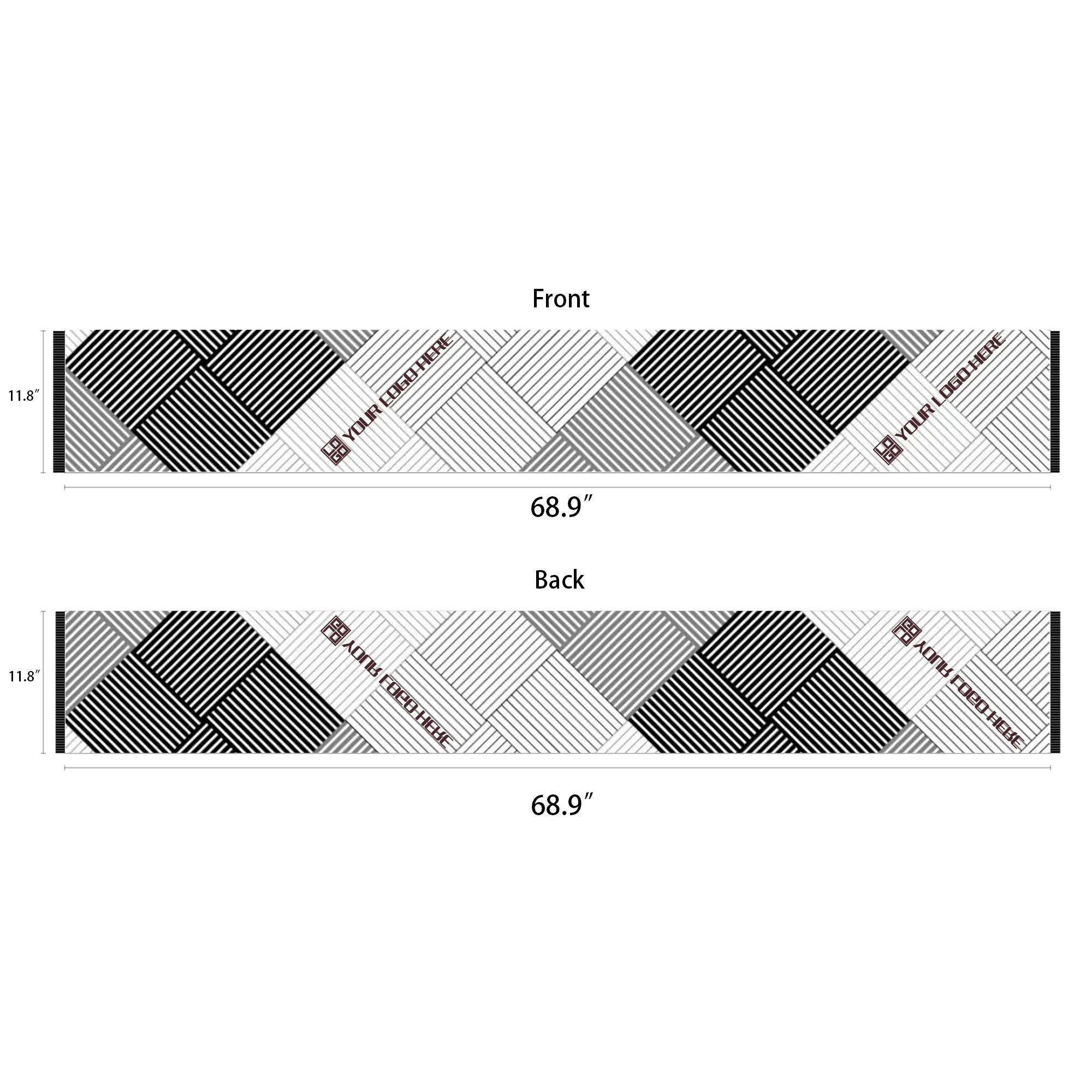 Premium Custom Winter Scarf 4