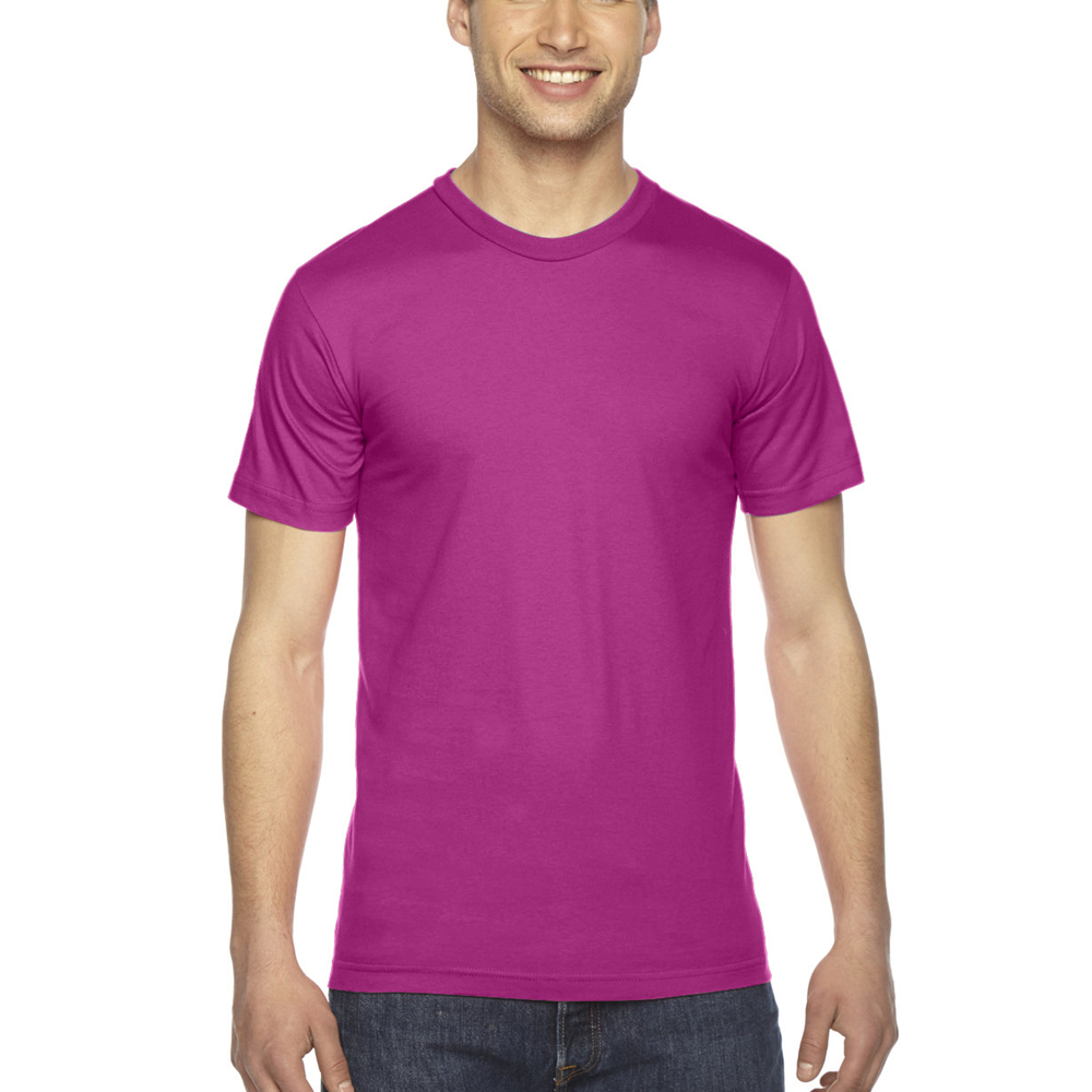 American Apparel Fine Jersey Short Sleeve Tee 123
