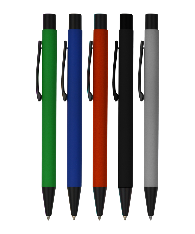 Union Printed -Click Metal Ballpoint Pen Laser Engraved Logo 4