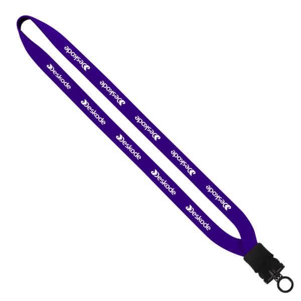 3/4" Neoprene Lanyard with Plastic Snap Buckle Release 26