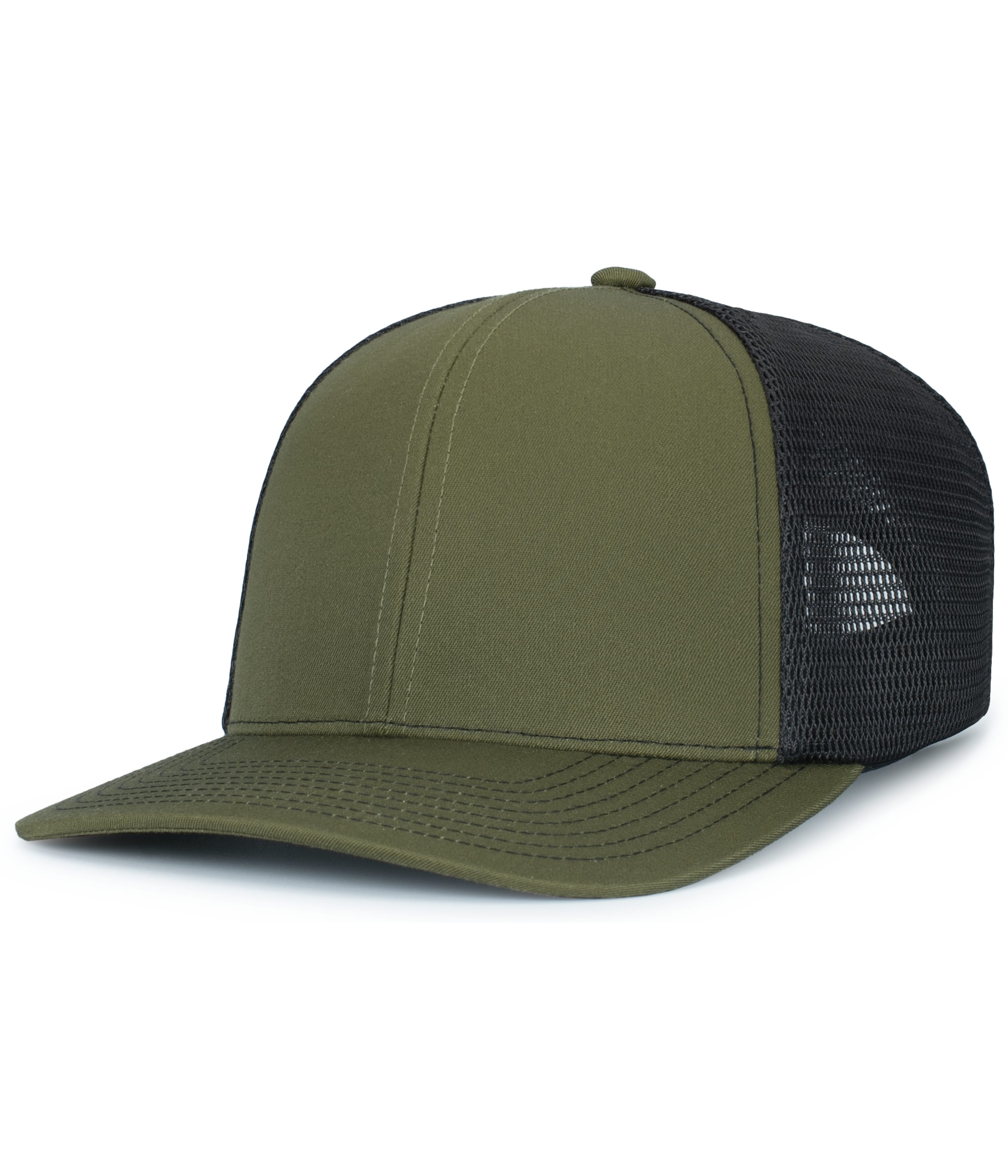Contrast Stitch Trucker PacFlex Snapback Cap 4