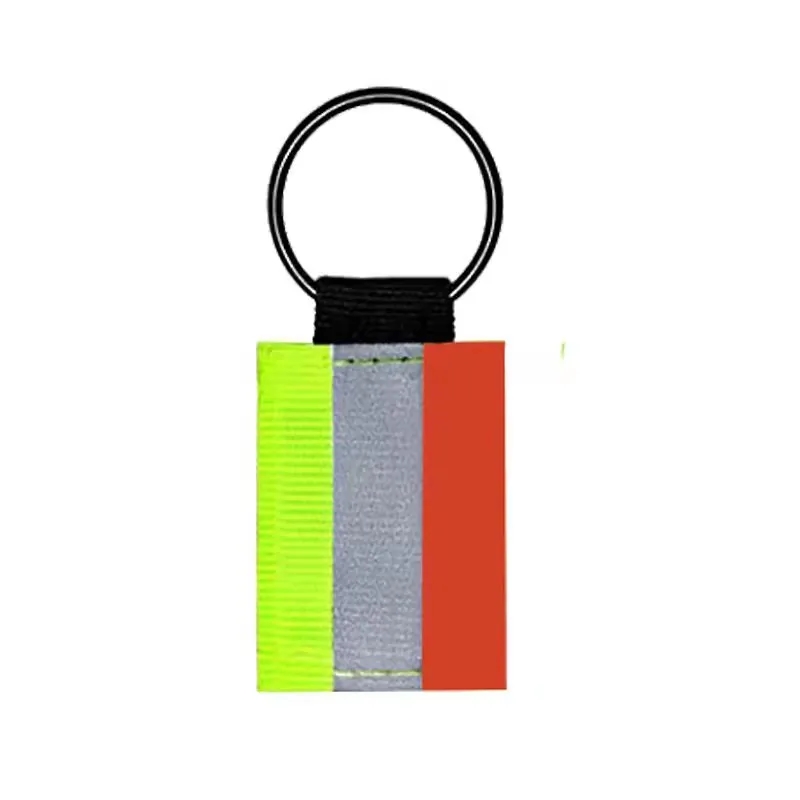 Double Sided Reflective Keychain 2