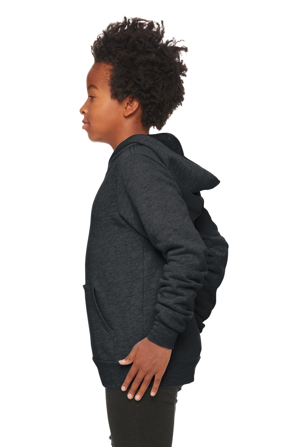 BELLA+CANVAS Youth Sponge Fleece Pullover Hoodie BC3719Y 28