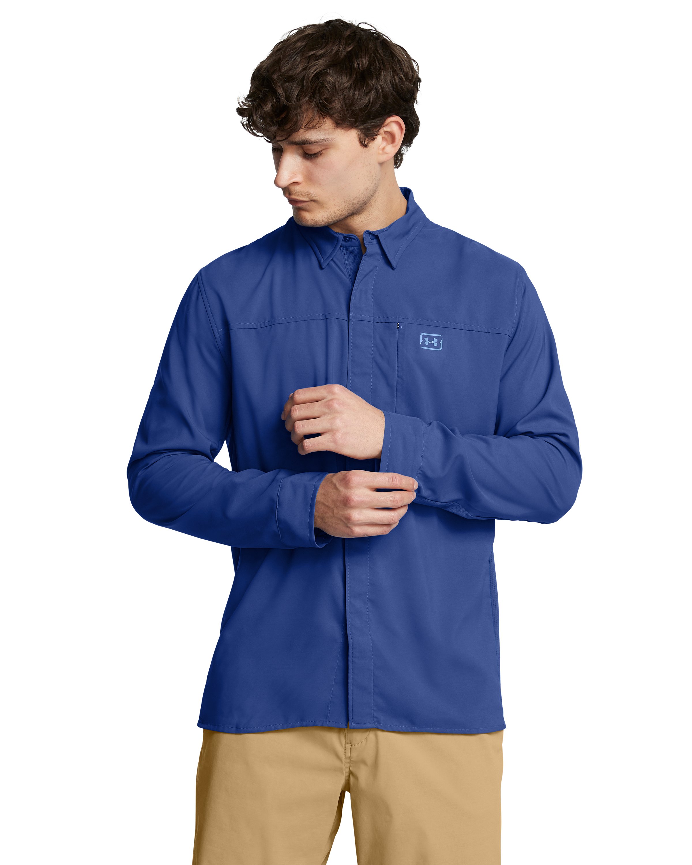 UA Fish Pro Hybrid Woven Men's Long Sleeve 3