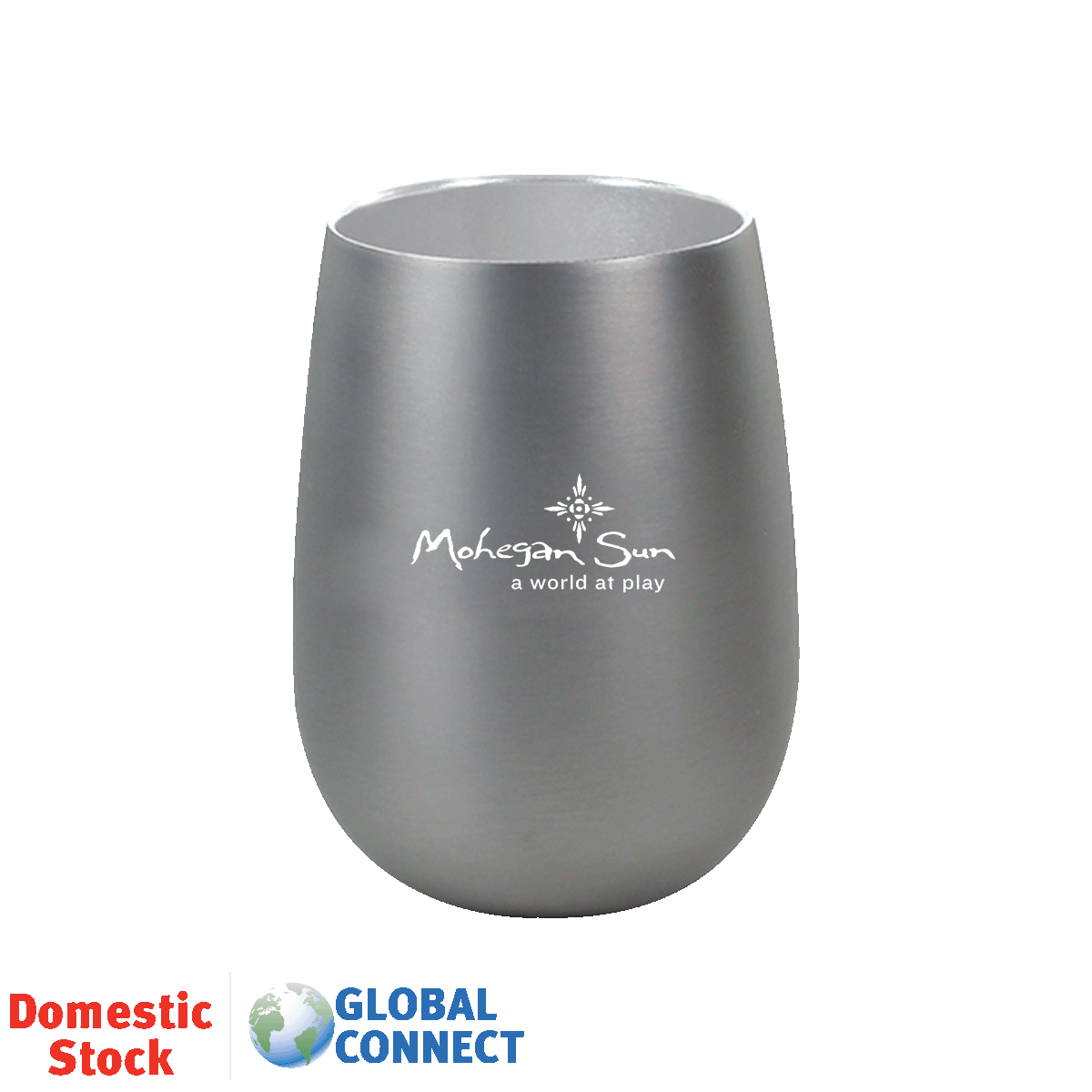 Halcyon® 12 oz. Stainless Steel Wine Glass 9