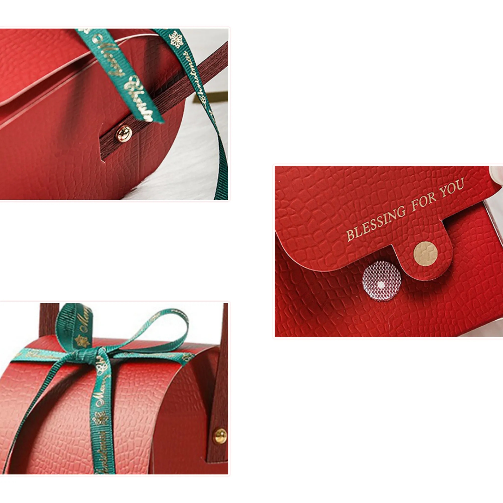 Festive Christmas Tote Bags with Handles 2