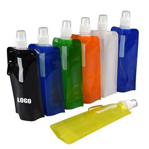 Foldable Water Bag With Carabiner 24