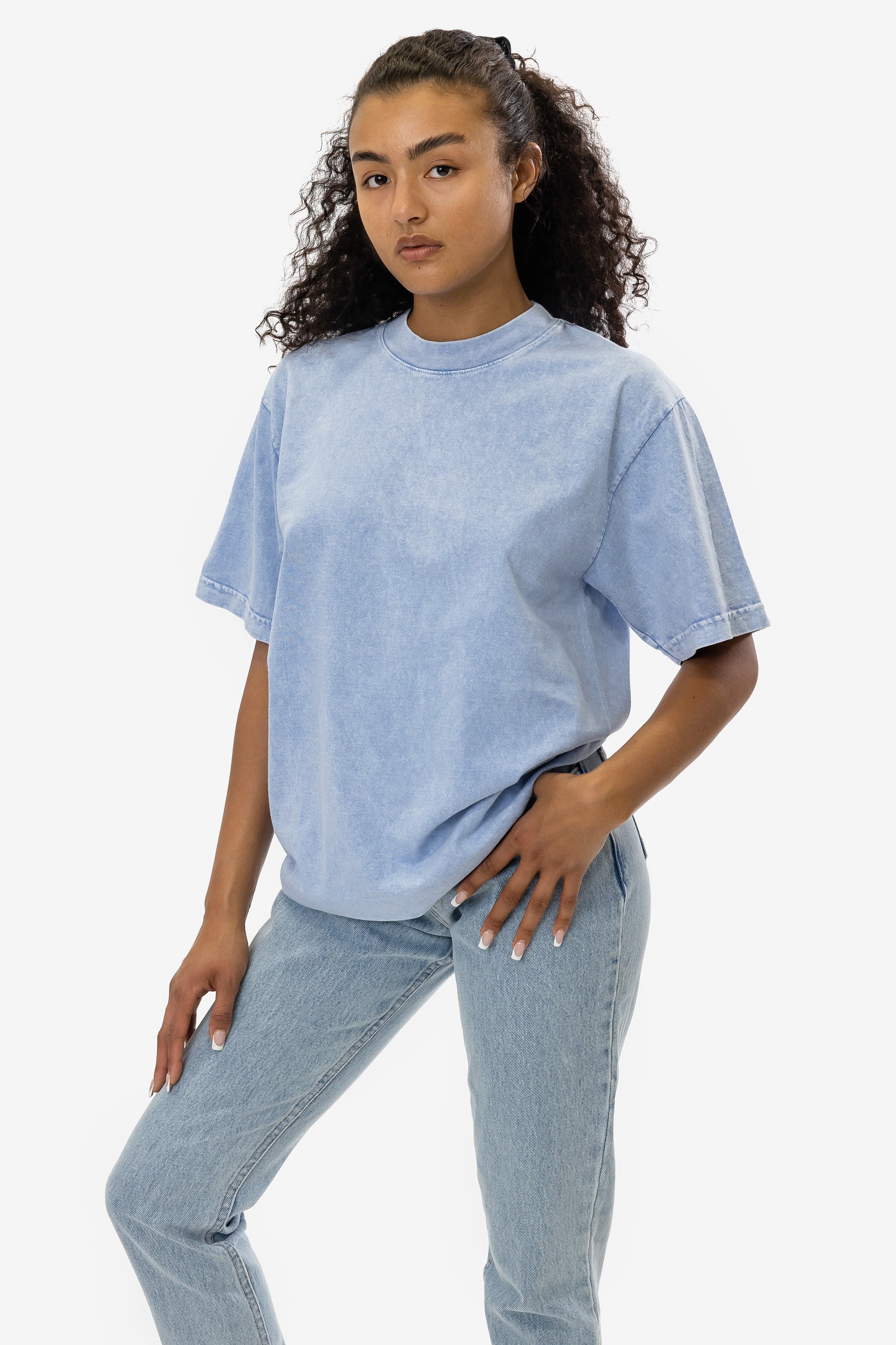 6.5 OZ S/S GARMENT DYE T-SHIRT (MINERAL WASH) 40