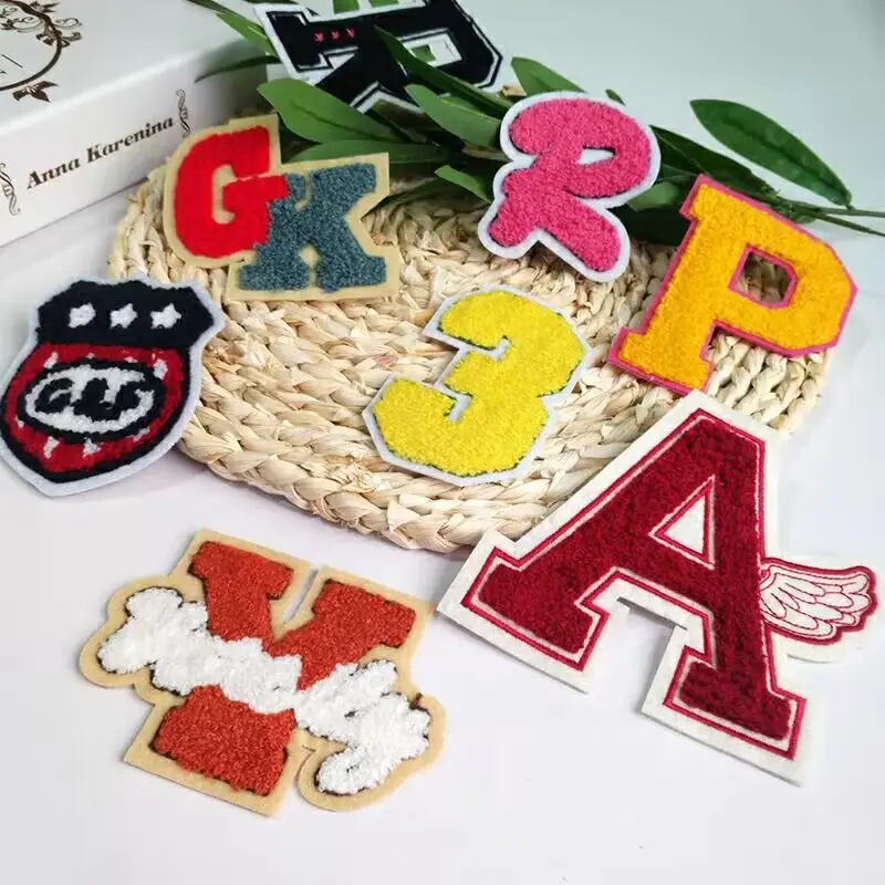 Personality Chenille Patches 2