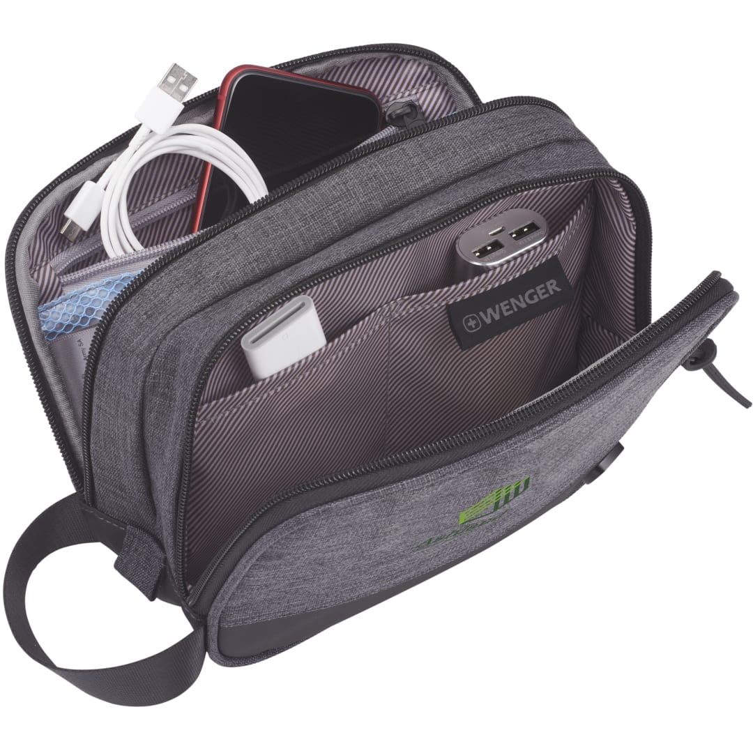 Wenger RPET Dual Compartment Dopp Kit 10