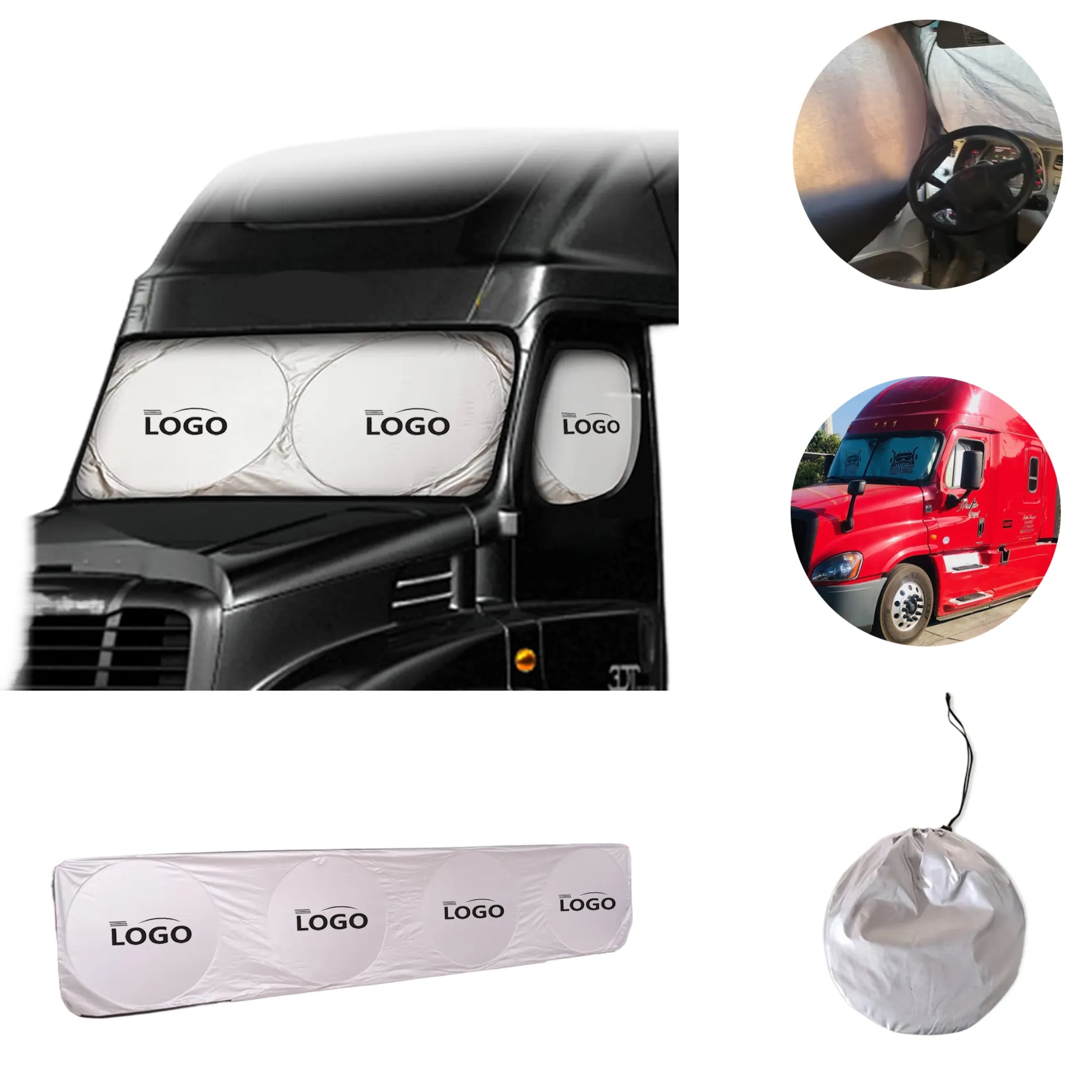 MOQ50 Truck Sunshade Car Sunscreen Cover 4