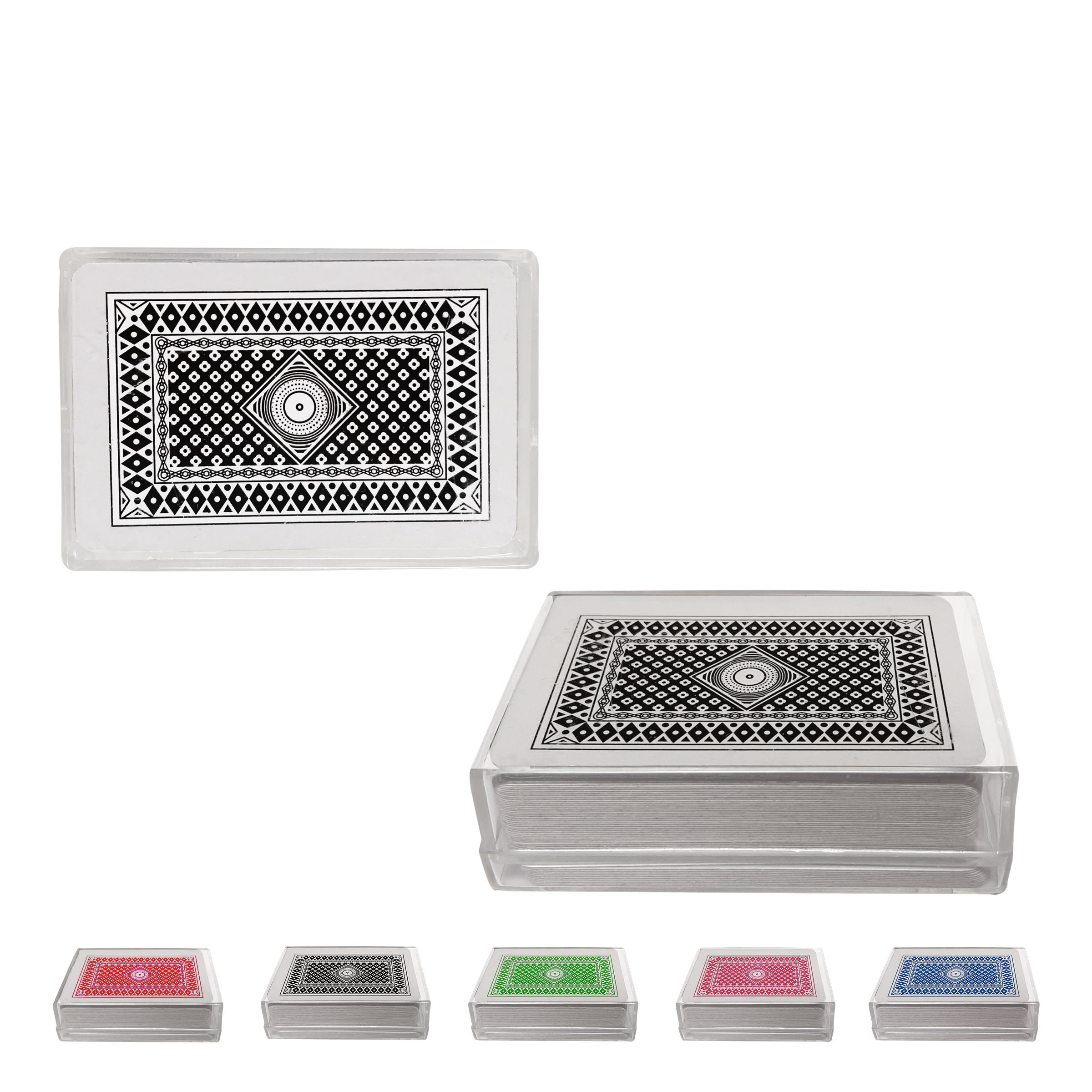 Compact Miniature Playing Card Deck 2 1/4" - Casino Puzzles Tricks 5