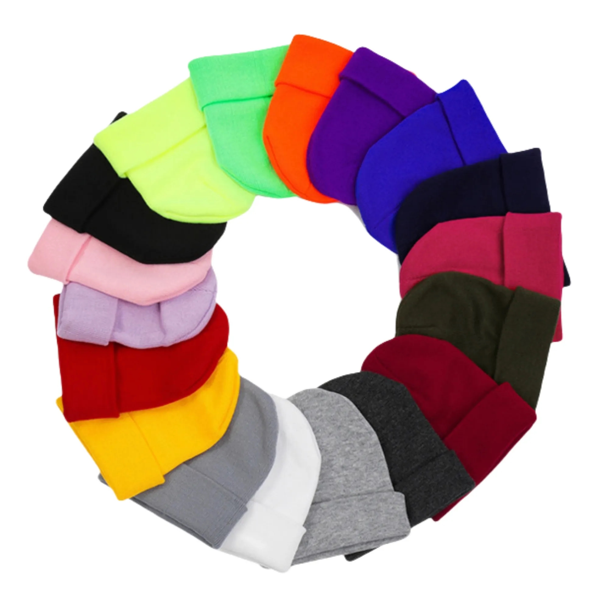 Cold Winter Warm Knit Caps Beanies 3