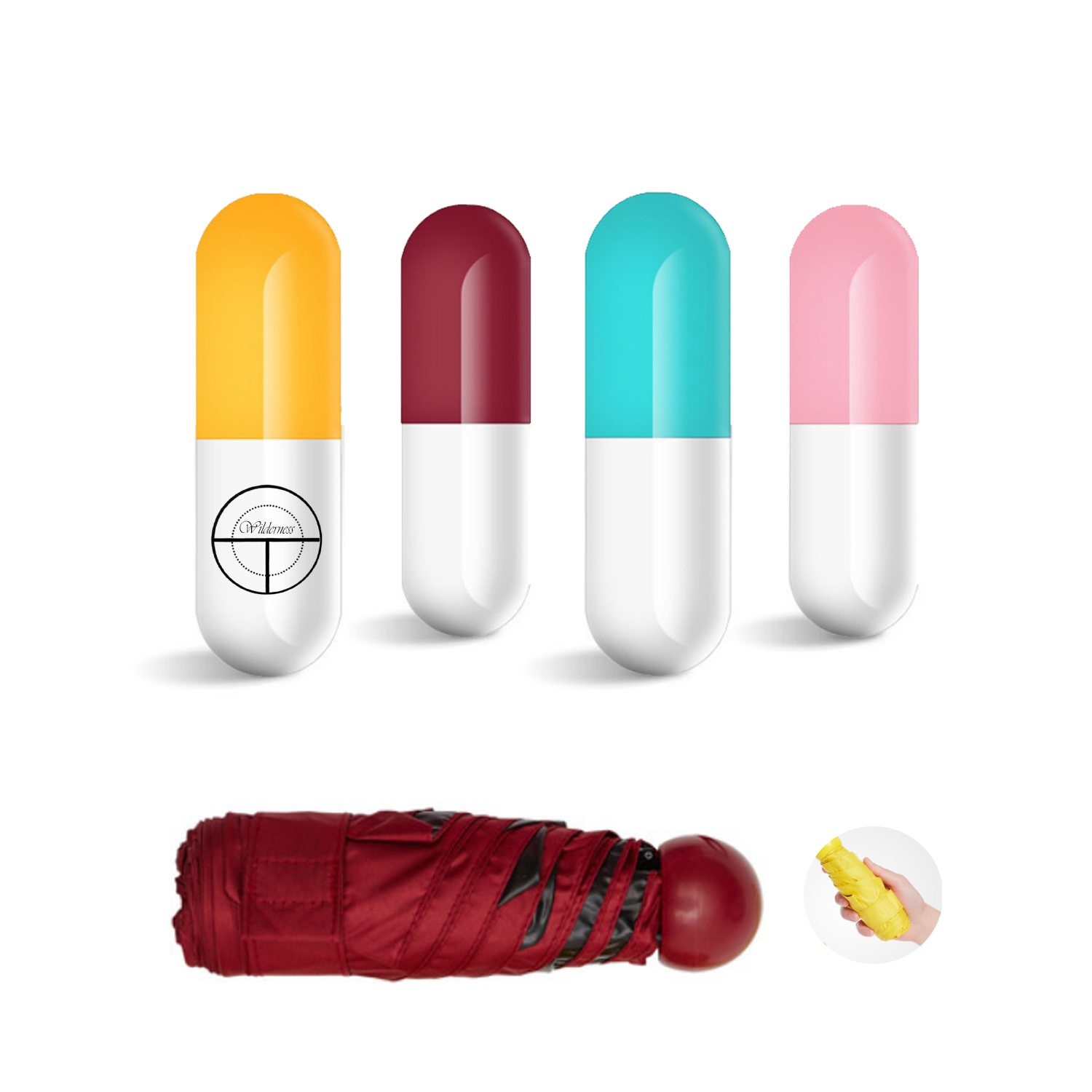 Mini Capsule Umbrella 1