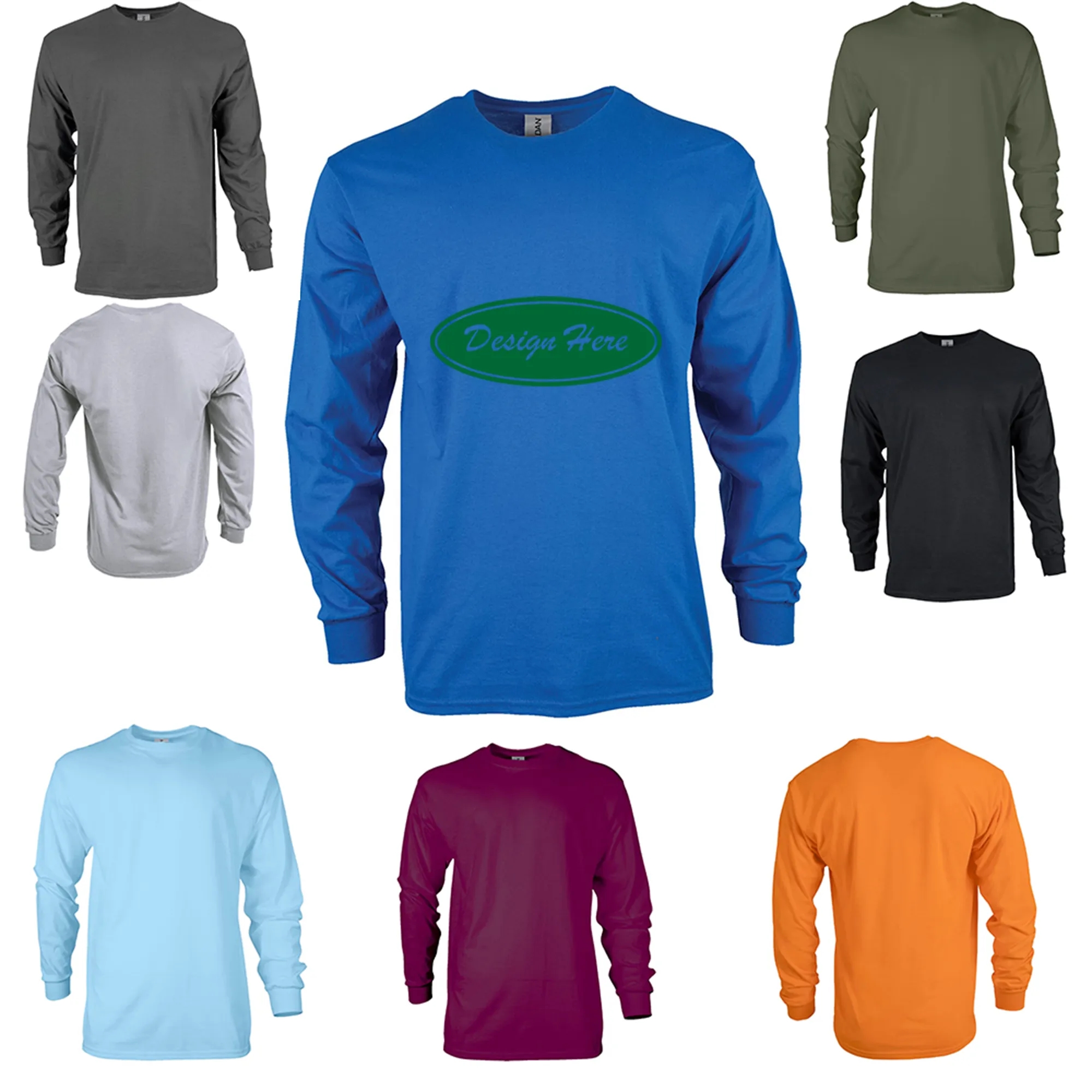 Classic Tees Unisex Long Sleeve Winter T-shirt MOQ 10 2
