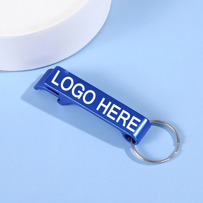 Custom Aluminum Alloy Keychain & Bottle Can Opener 2 in 1 3