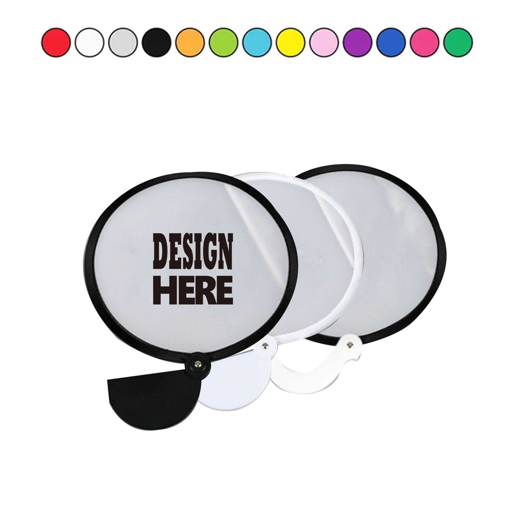 Portable Reflective Folding Fan 2