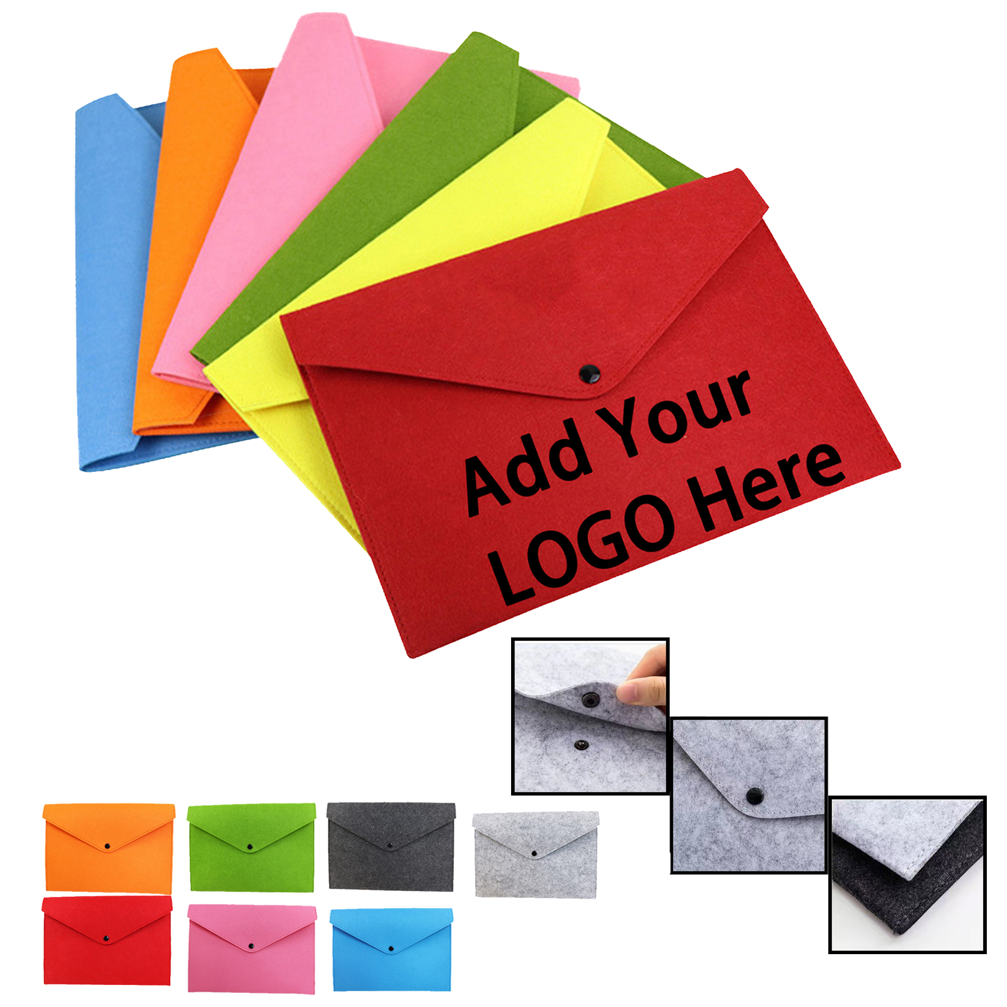 Lightweight and Portable A4 Felt Document Organizer 2