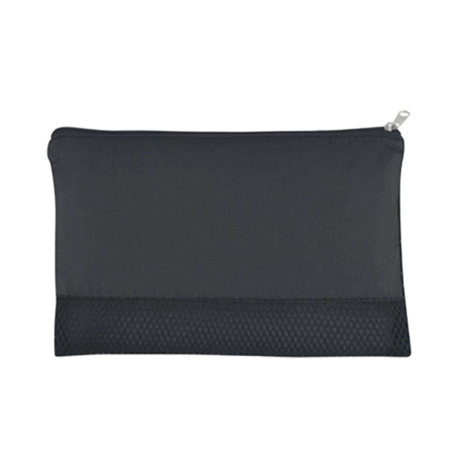 Polyester Patchwork Grid Mesh Makeup Bag 8