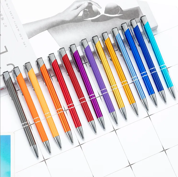 Metal Retractable Ballpoint Pen 2